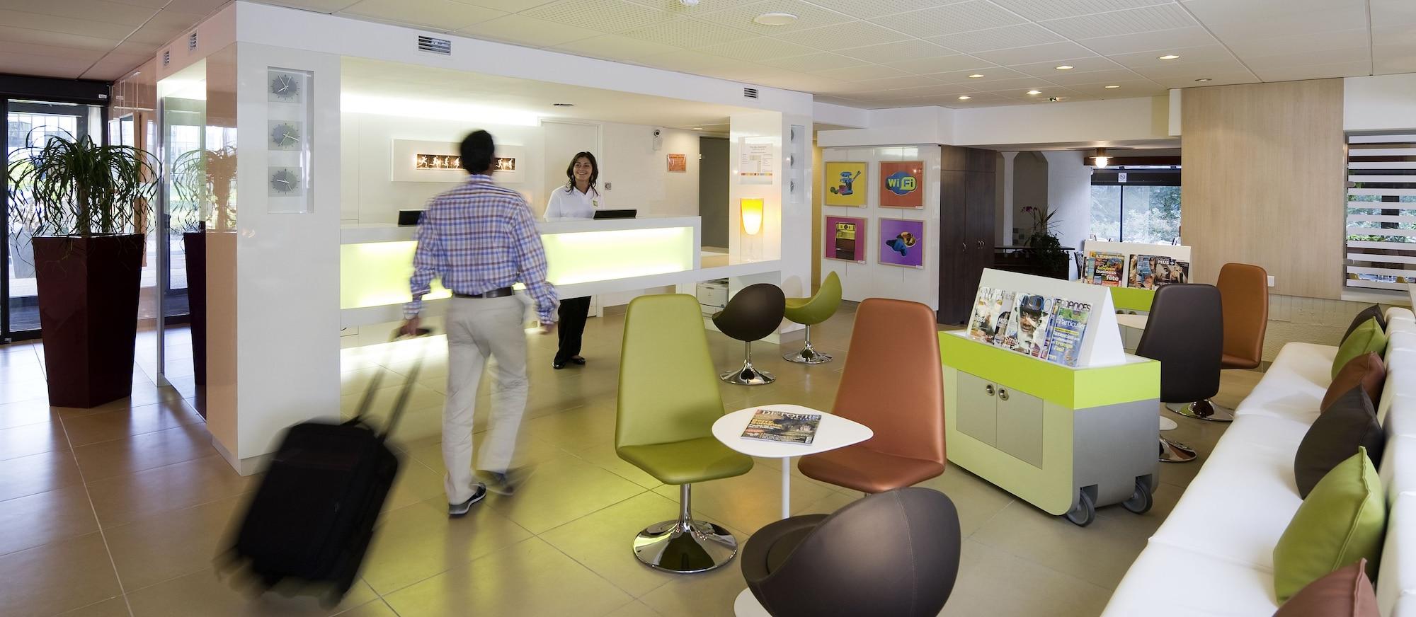 Vista Lobby ibis Styles Bordeaux Aéroport Mérignac