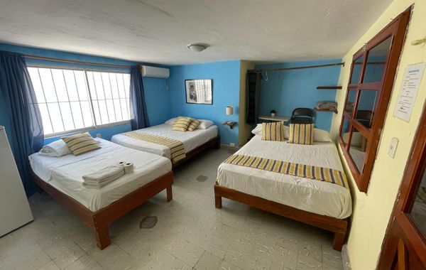 Isla Mujeres | Punta Norte Private Bedroom 1 - Hoteles económicos en Isla Mujeres, México