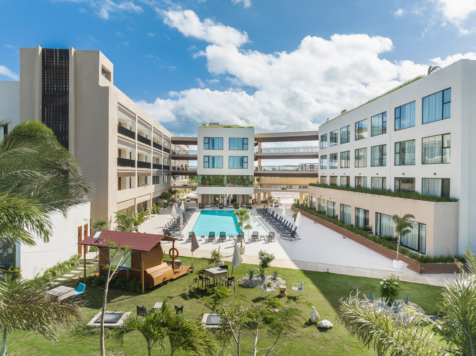 Vista Piscina Hotel Faranda Single 1 Punta Cana Adults Only