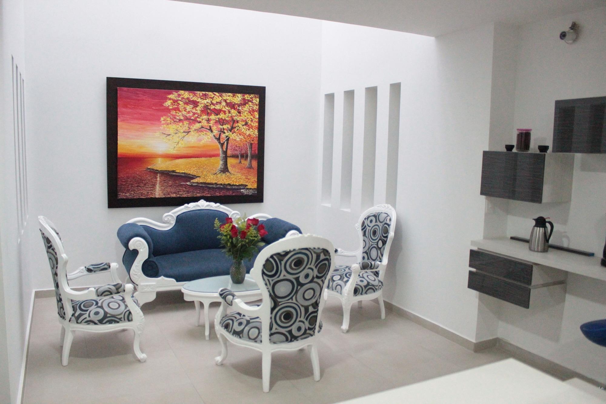 Vista Lobby Aparta Hotel San Juan del Lago