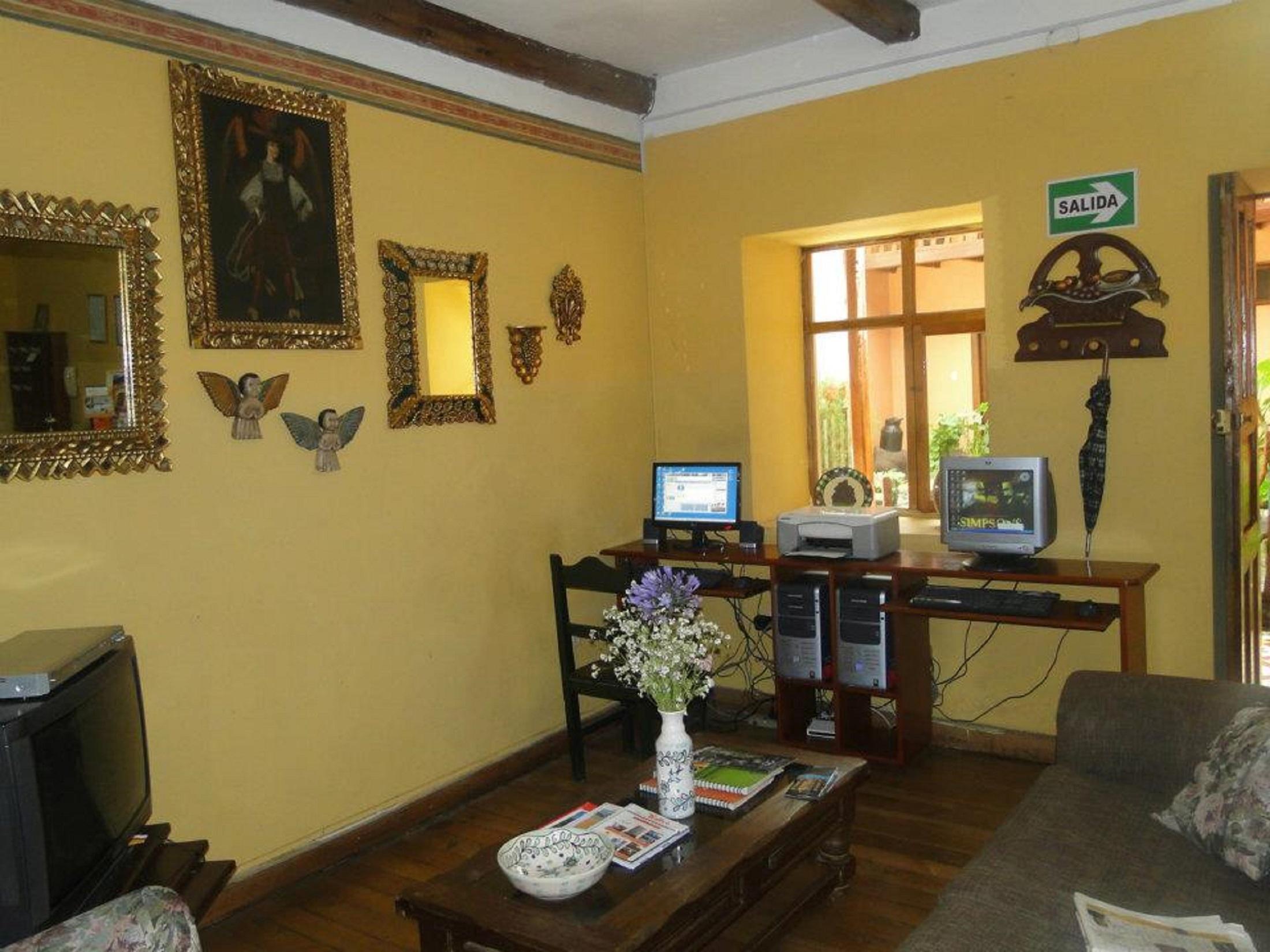 Vista Lobby CASA BONITA hostal boutique