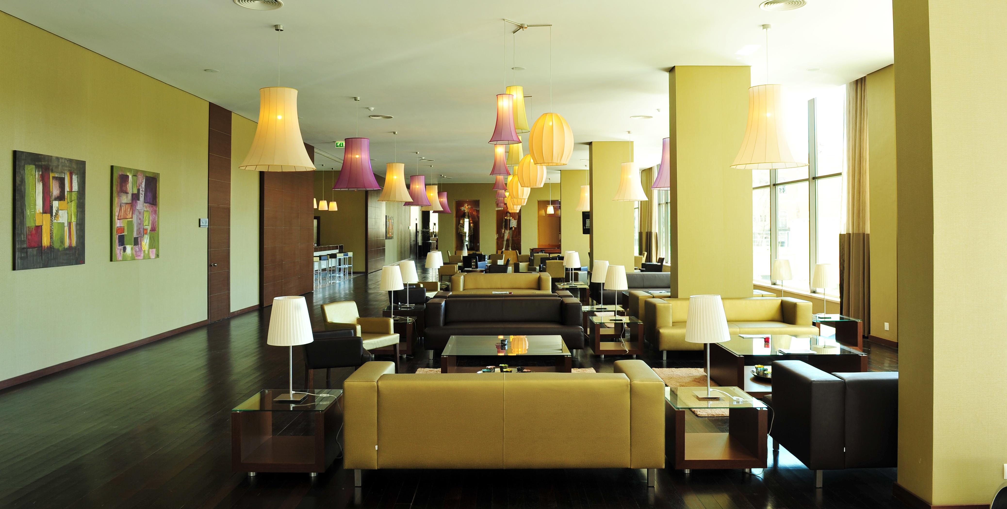 Vista Lobby Vila Galé Coimbra