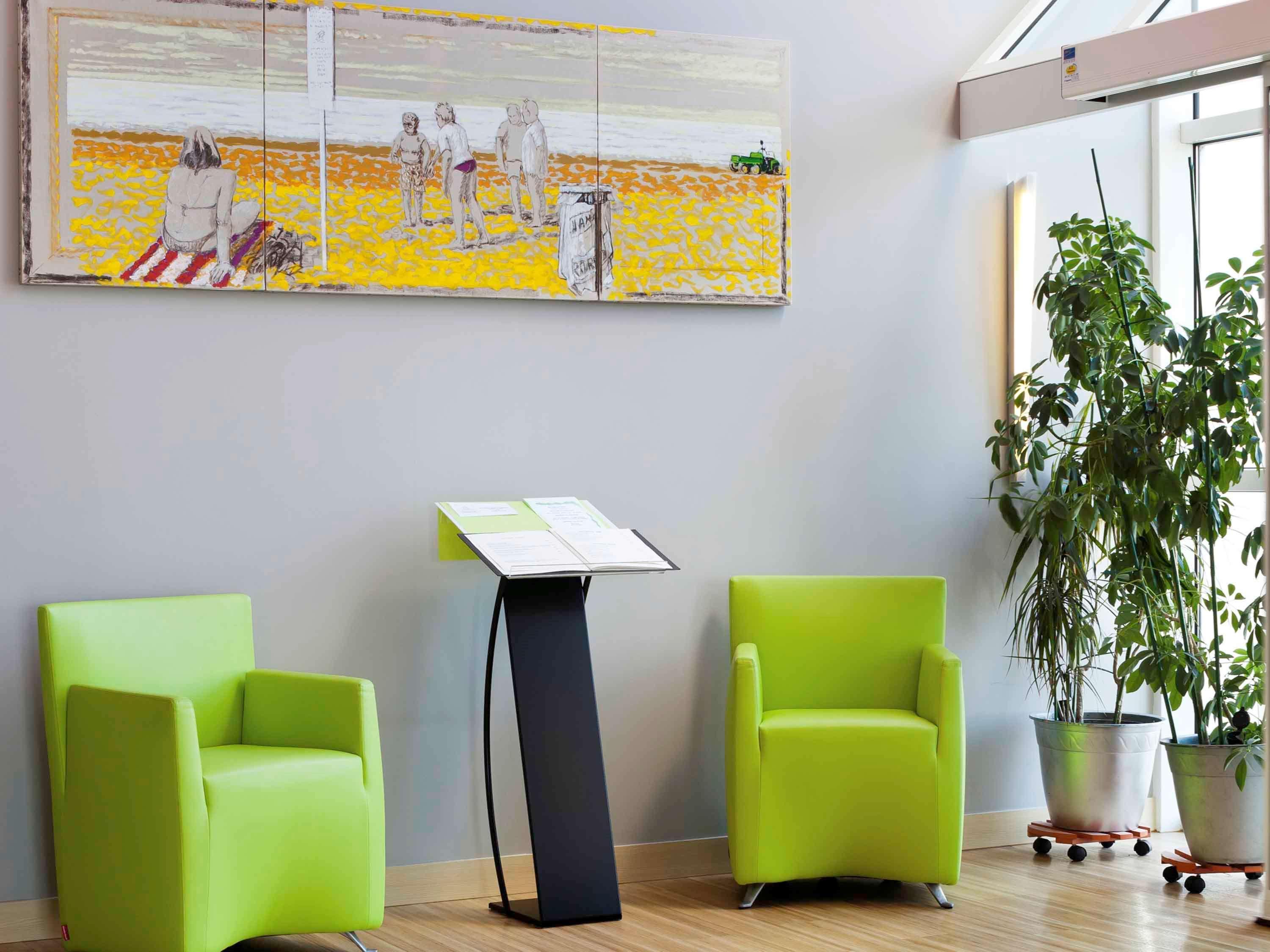 Vista Lobby ibis Styles Ouistreham