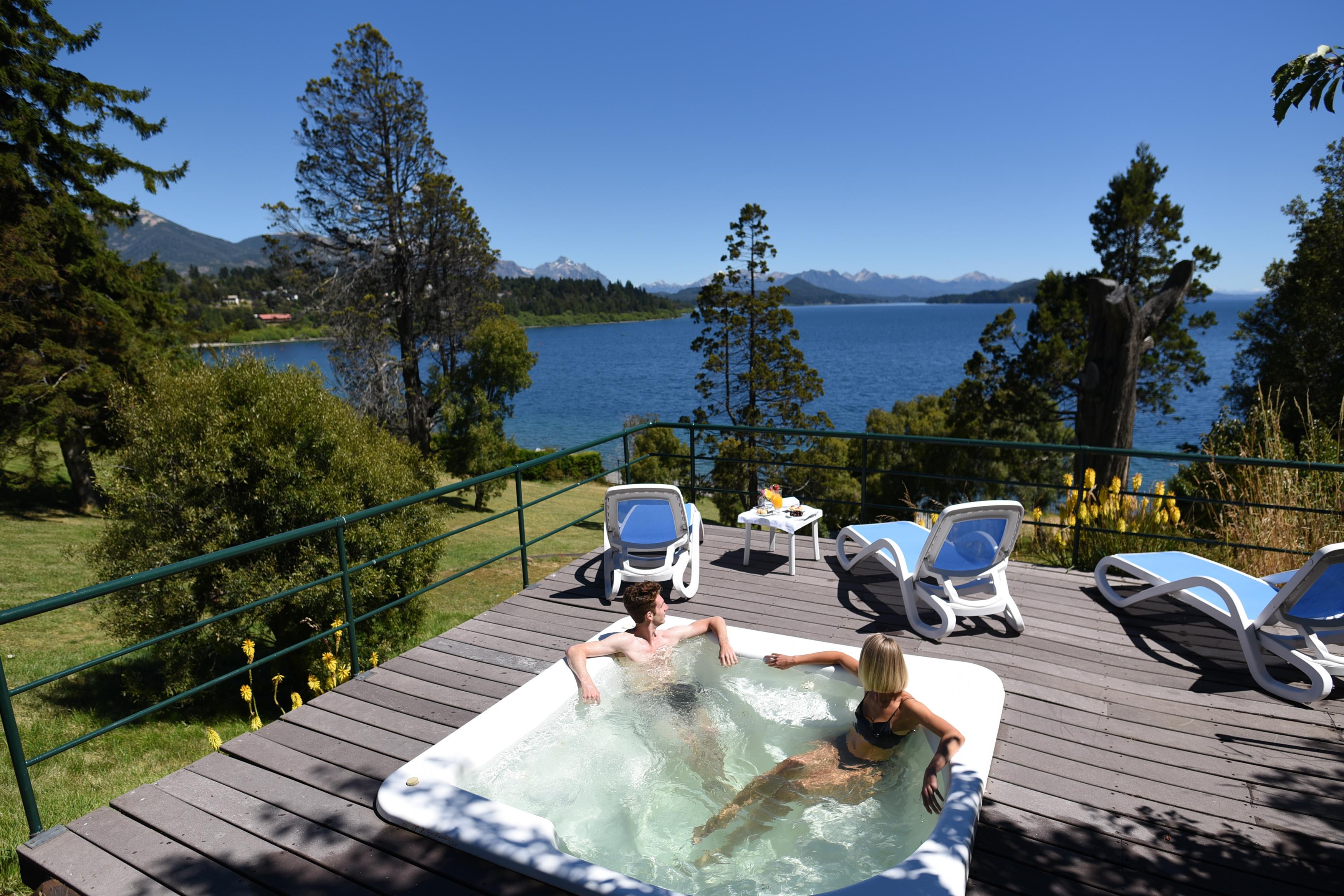 Vista Exterior Charming Luxury Lodge & Private Spa