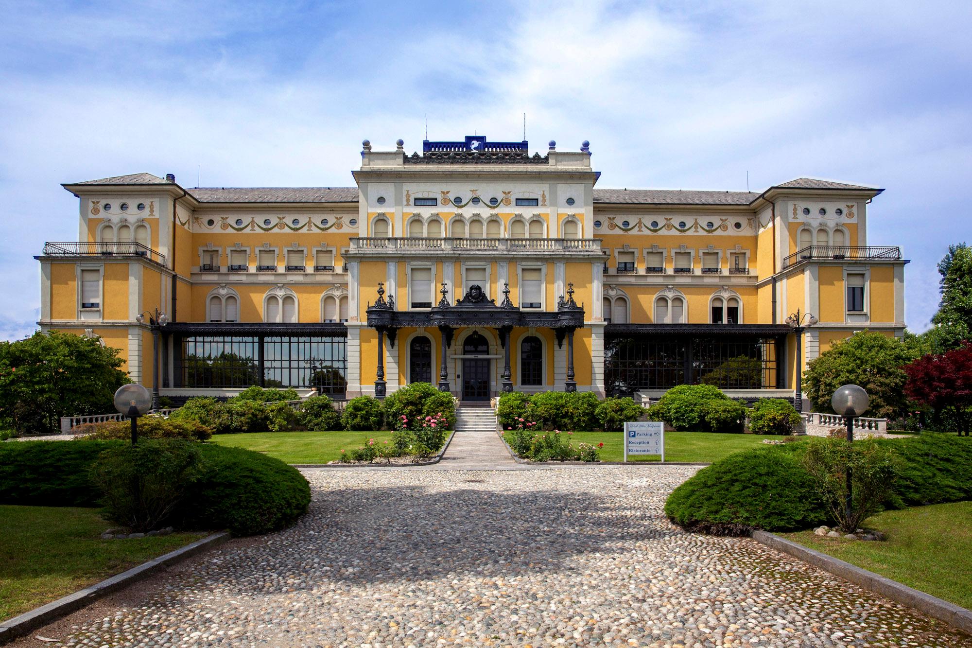 Vista Exterior Hotel Villa Malpensa