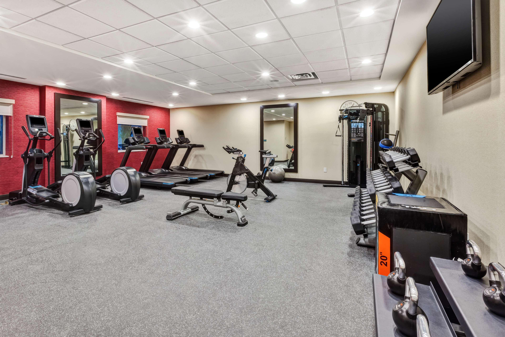 Gimnasio Home2 Suites by Hilton Wilmington Wrightsville Beach