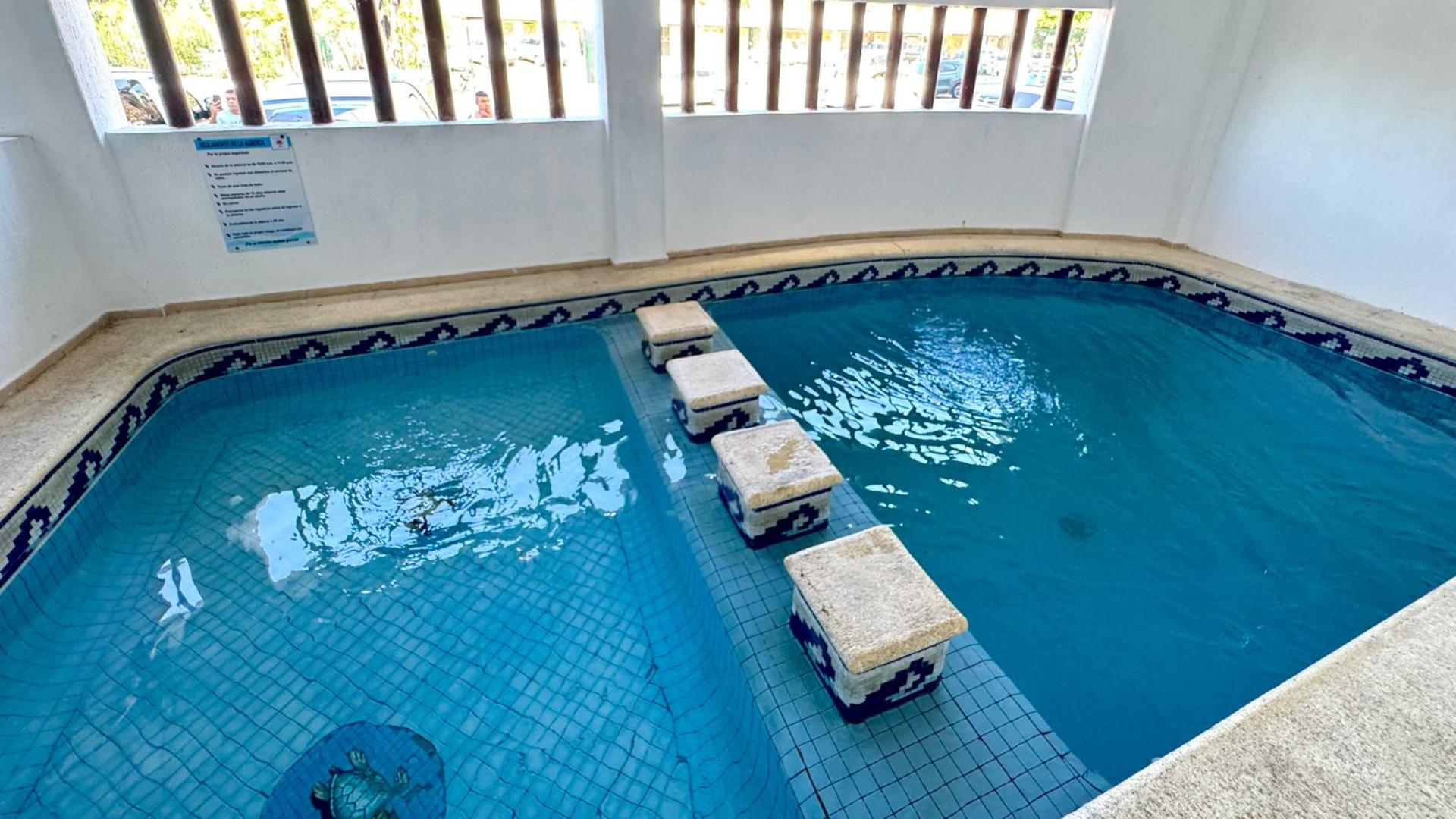 Vista Piscina Hotel Lu Acapulco