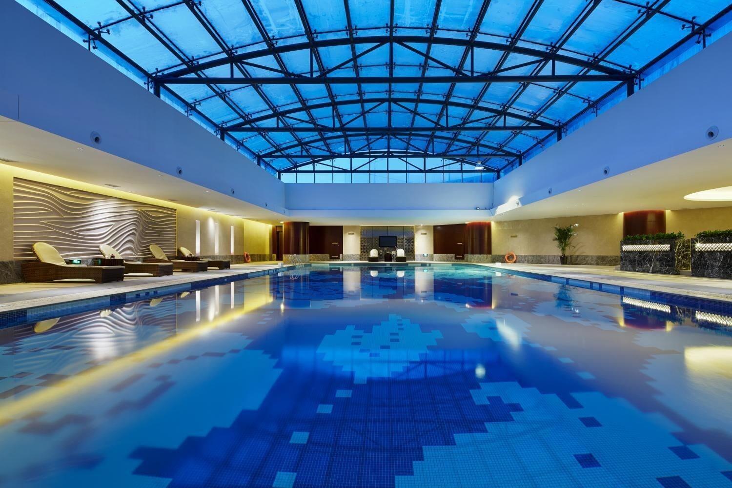 Vista Piscina Jin Jiang MingCheng Hotel