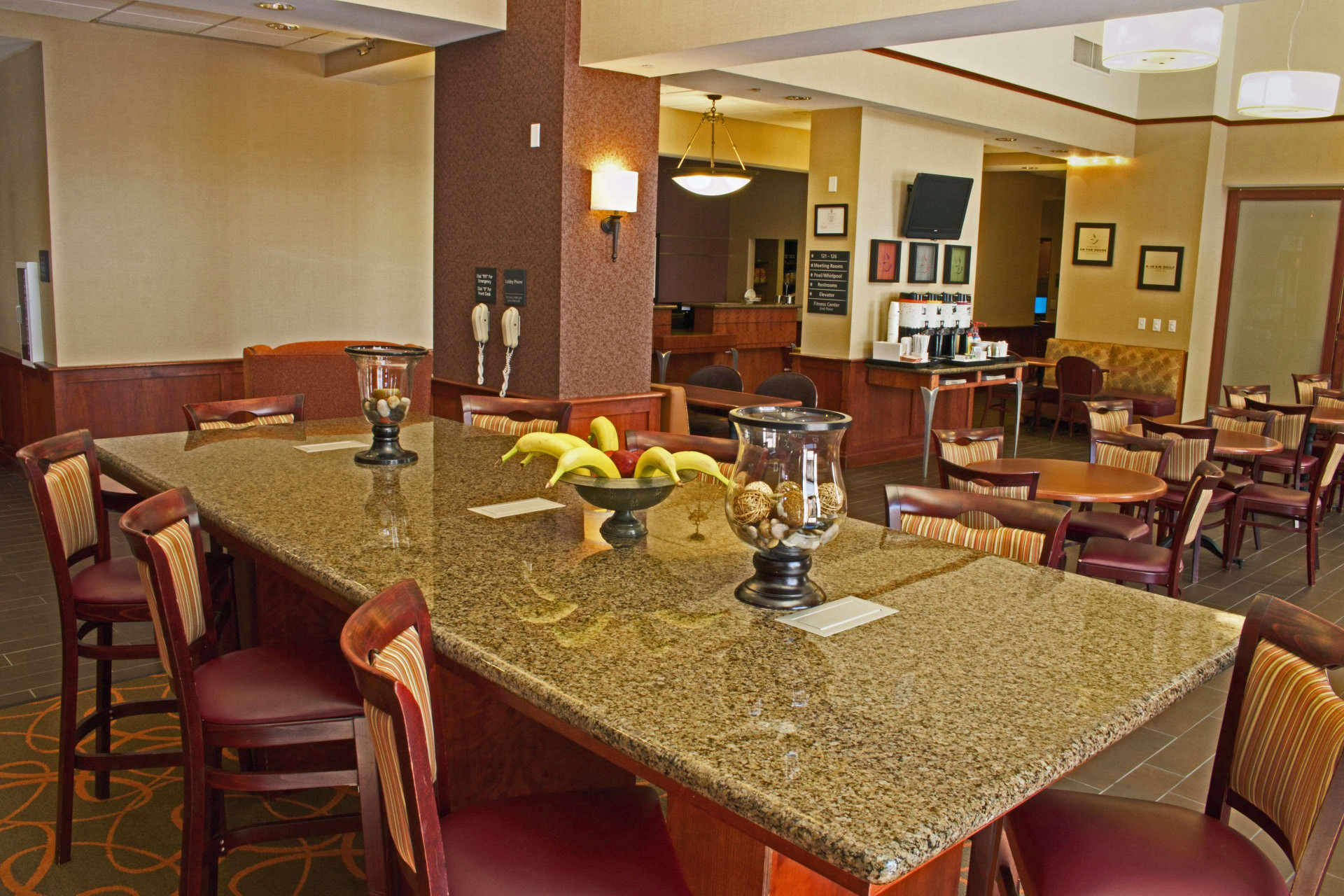 Vista Lobby Hampton Inn&Suites Chesapeake-Battlefield Blvd 
