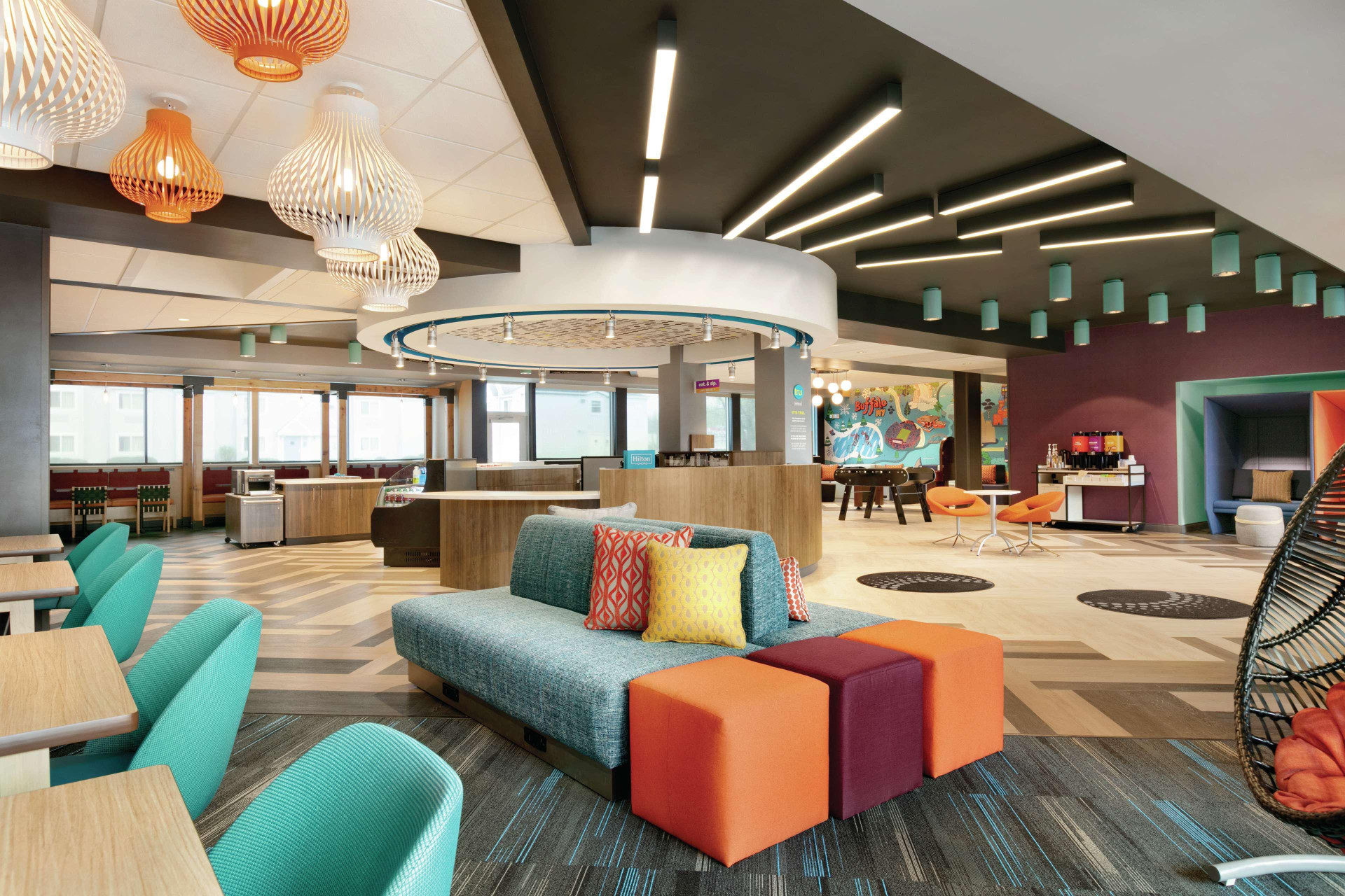 Vista Lobby Tru by Hilton Williamsville Buffalo Airport