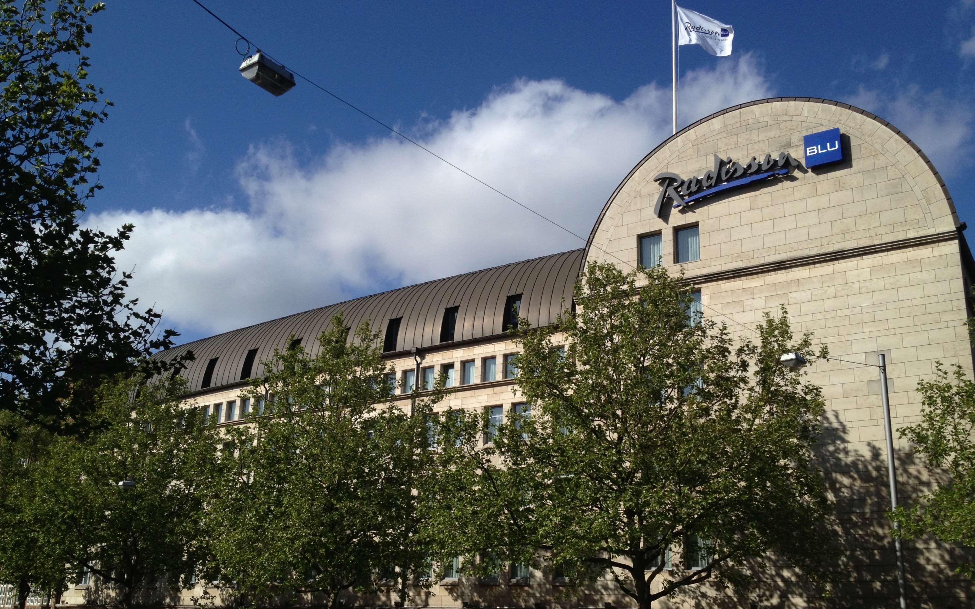 Vista Exterior Radisson Blu Hotel, Bremen