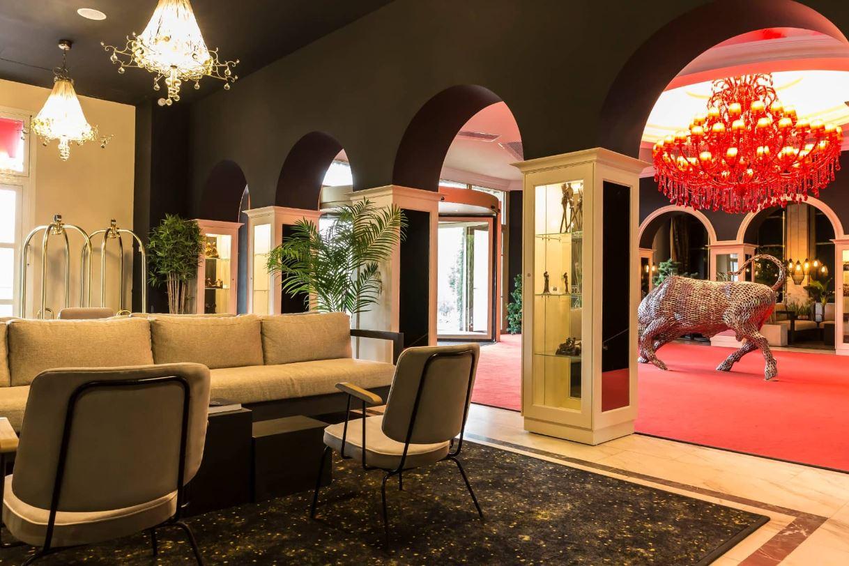 Vista Lobby Le Grand Hotel Le Touquet