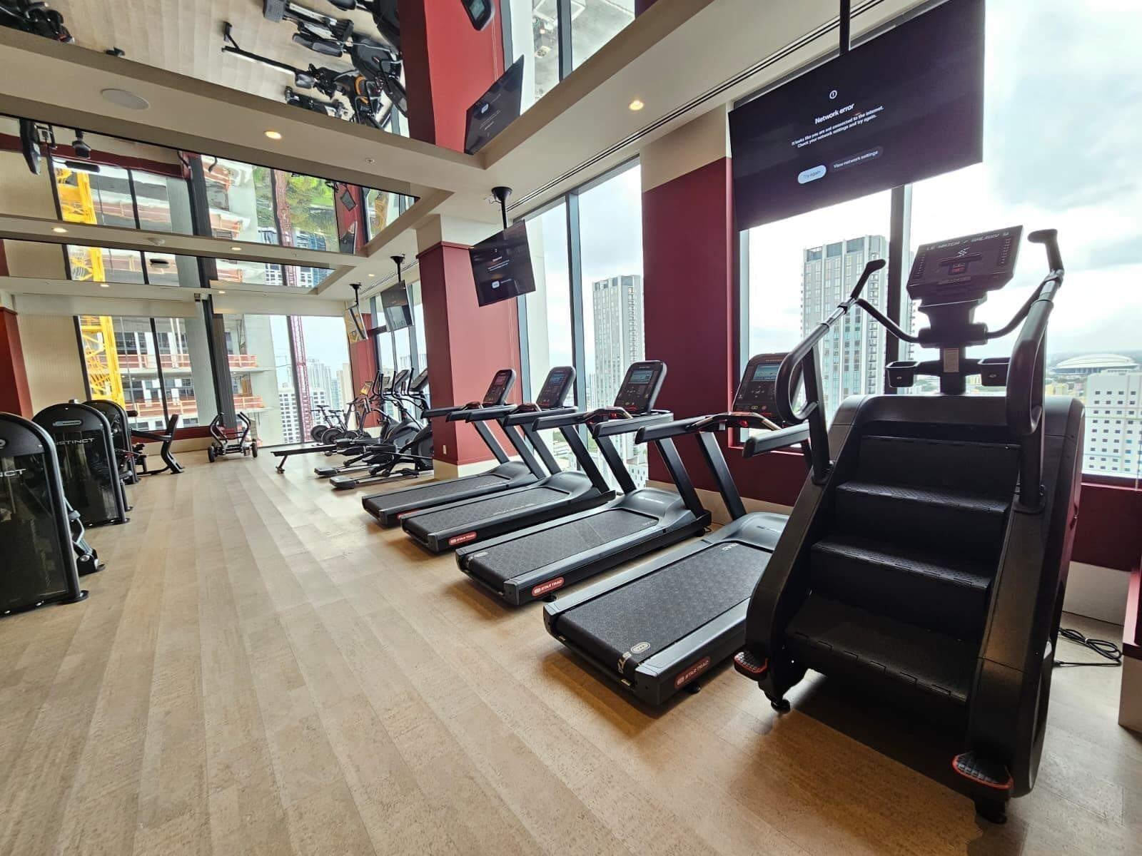 Gimnasio The Grandeur Suites - Crosby Miami