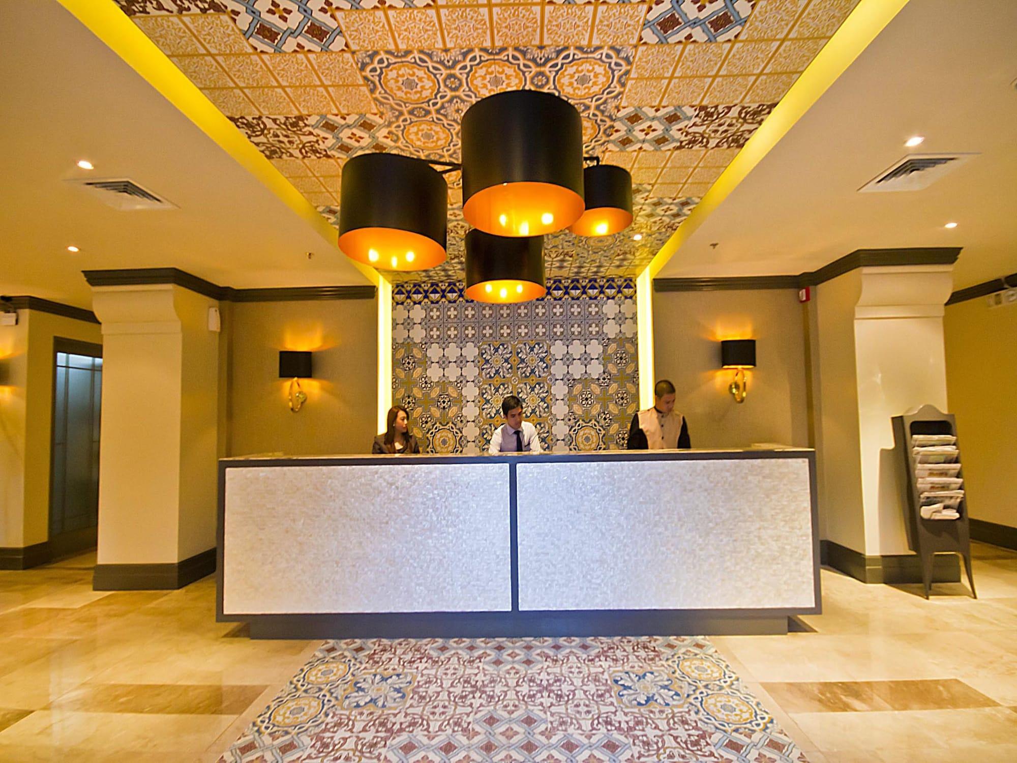Vista Lobby Parque Espana Residence Hotel