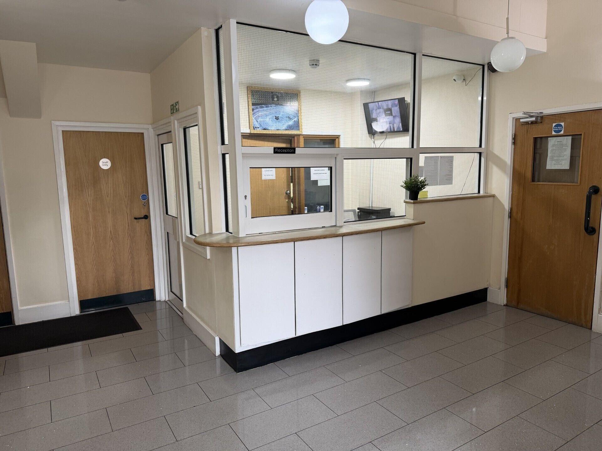 Vista do lobby York Hotel