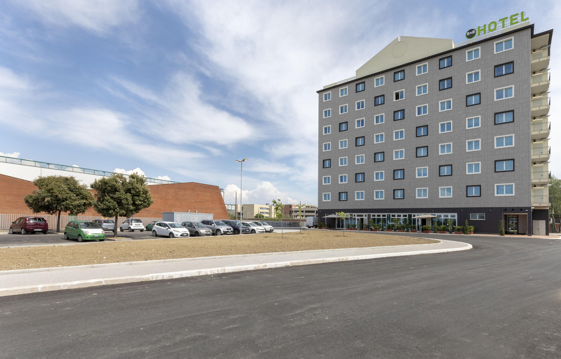 Vista Exterior B&B Hotel Roma Fiumicino Aeroporto Fiera 2