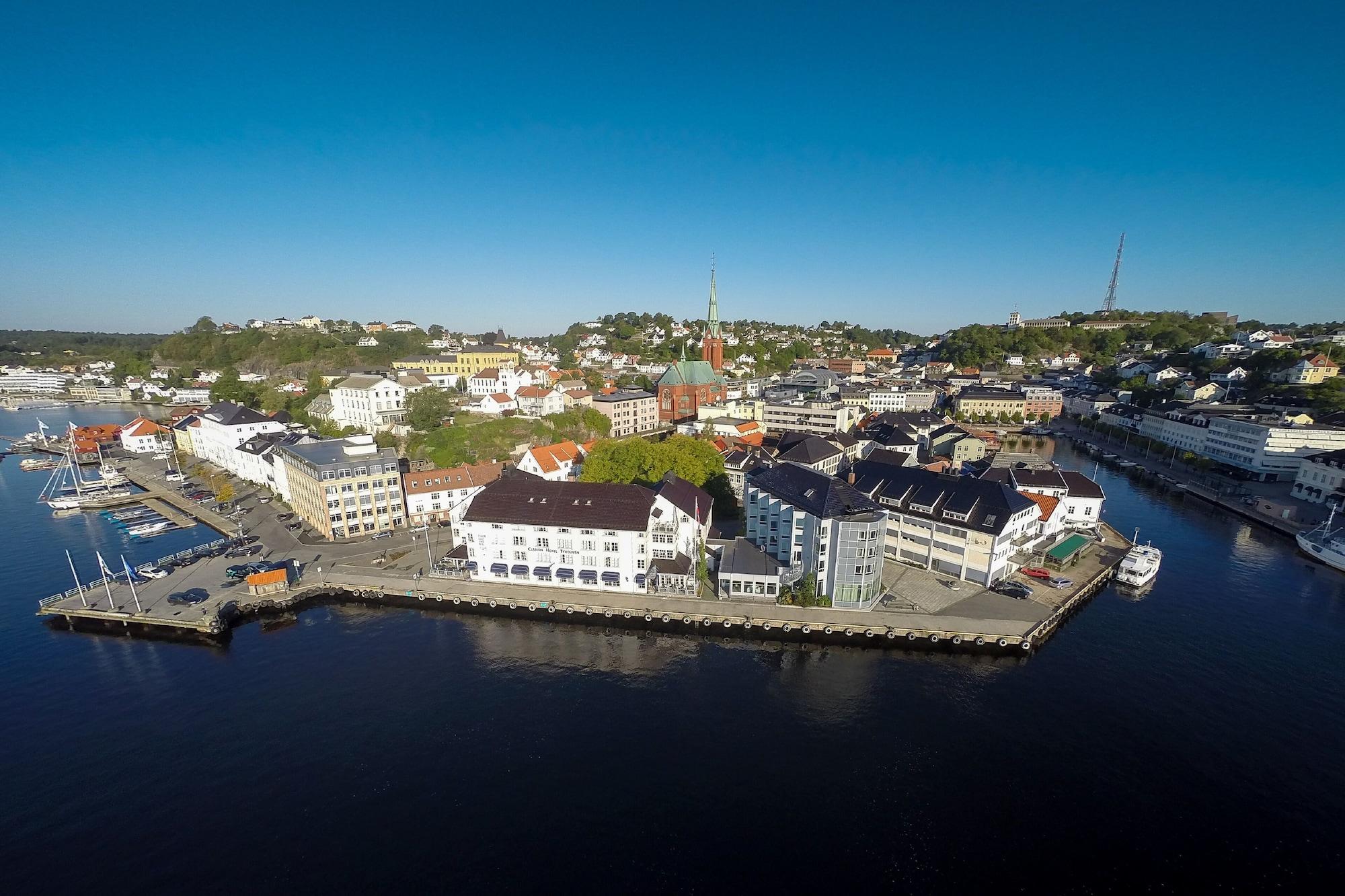 Vista Exterior Clarion Hotel Tyholmen Arendal