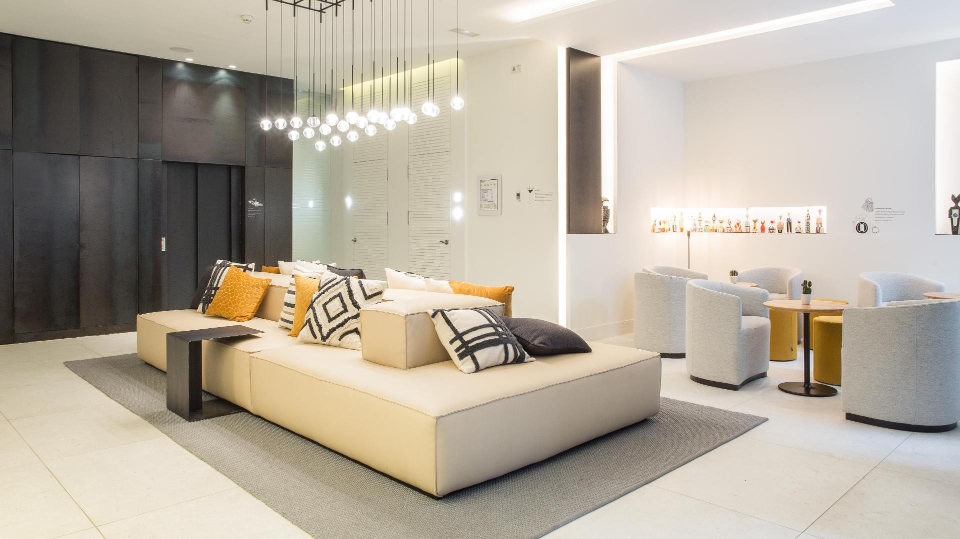 Vista Lobby Hotel Denit Barcelona