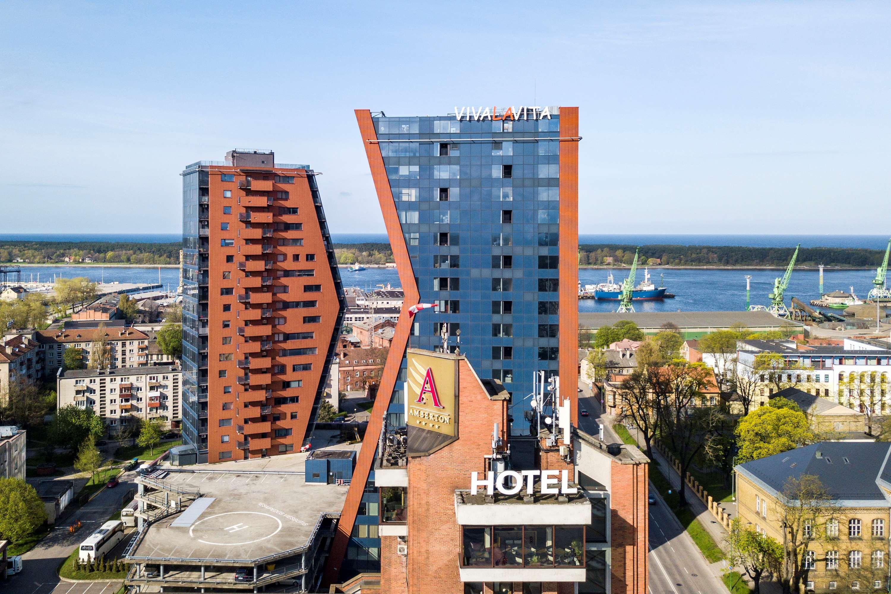 Vista Exterior Amberton Hotel Klaipeda