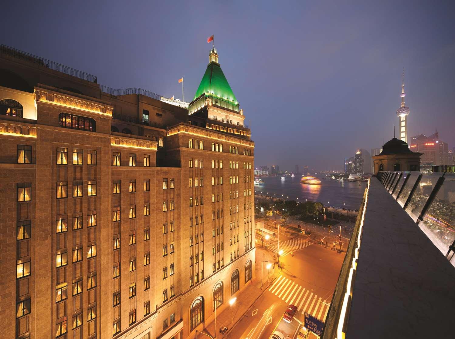 Vista Exterior Fairmont Peace Hotel on the Bund