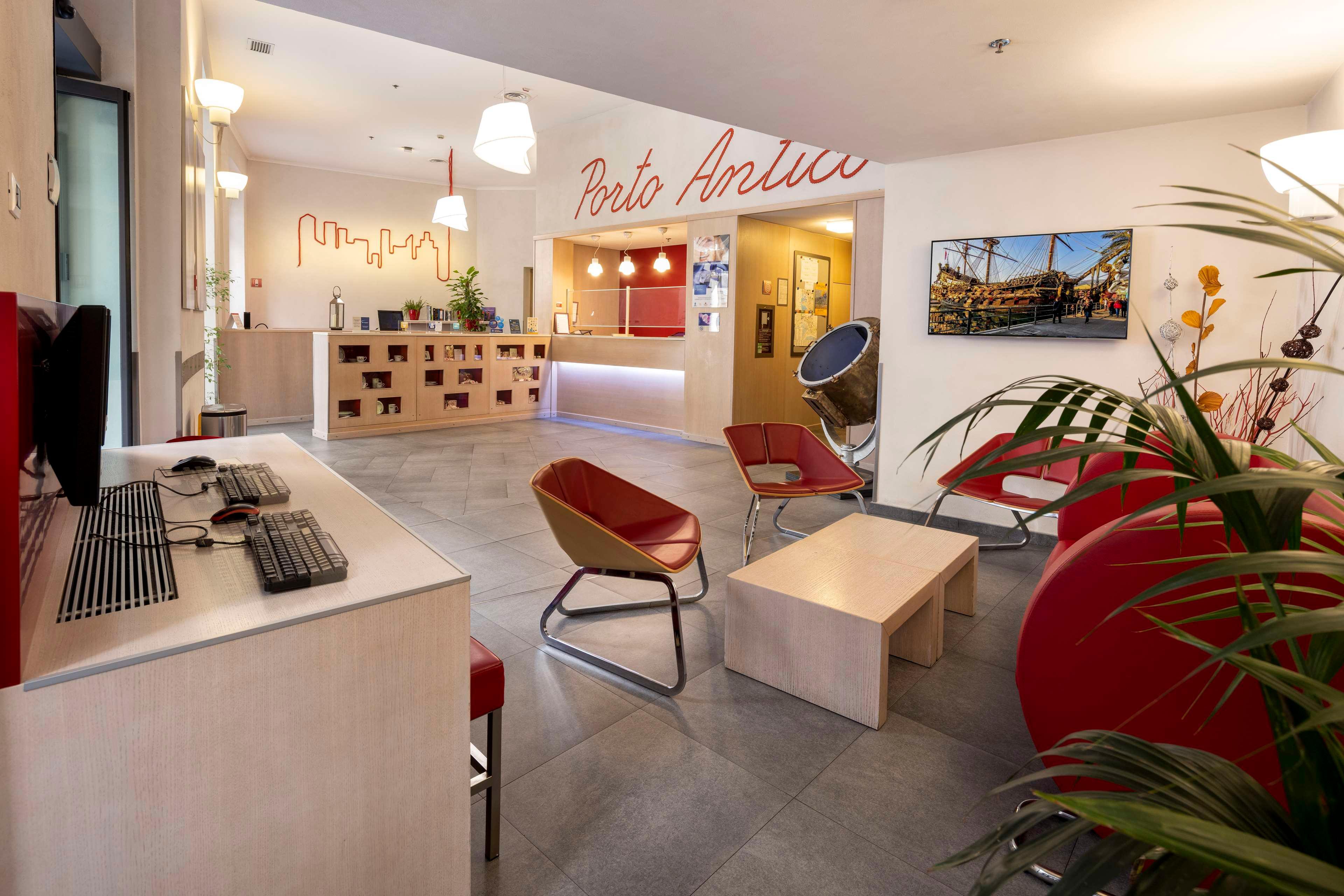 Vista Lobby Best Western Hotel Porto Antico