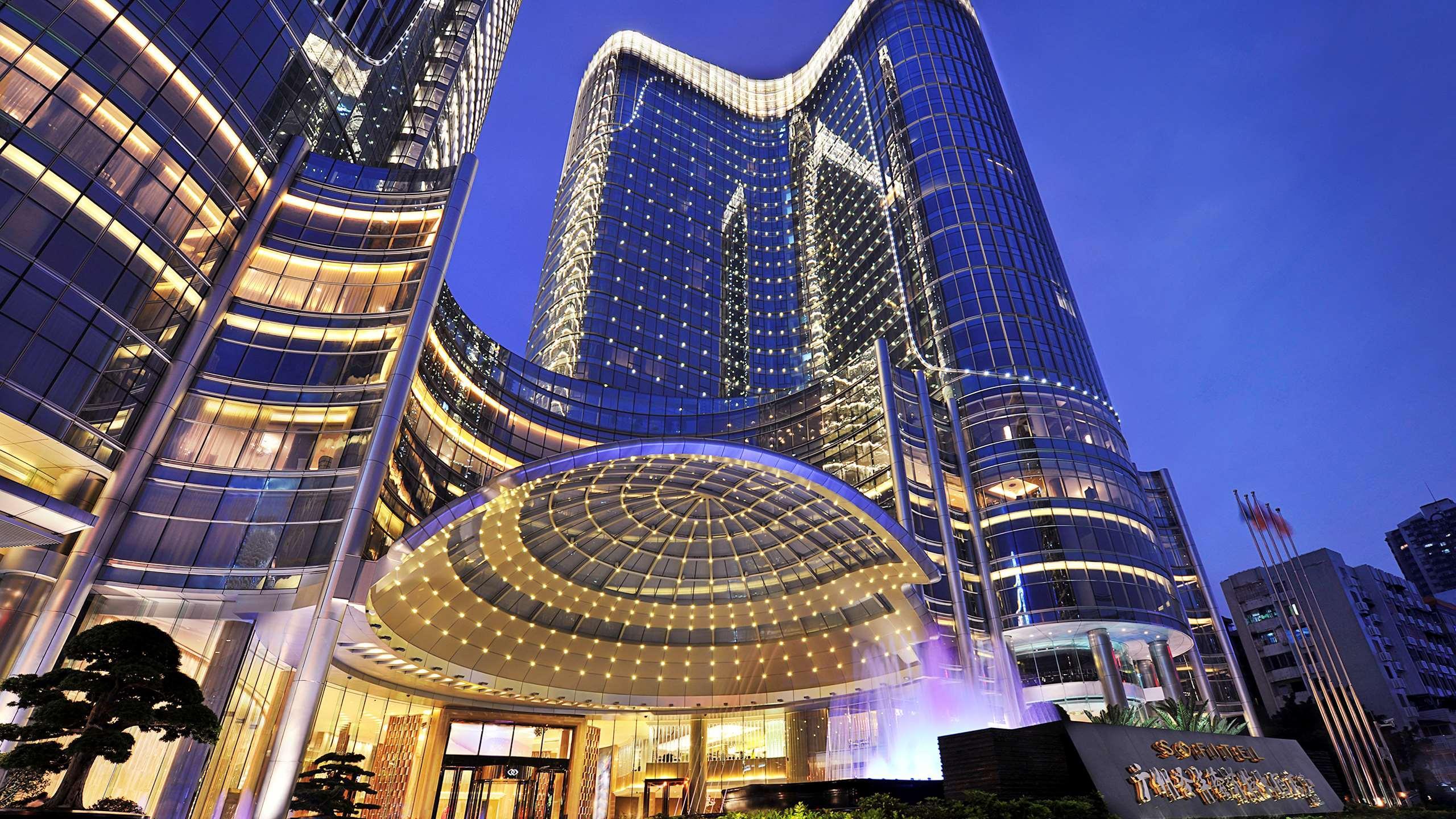 Vista Exterior Sofitel Guangzhou Sunrich