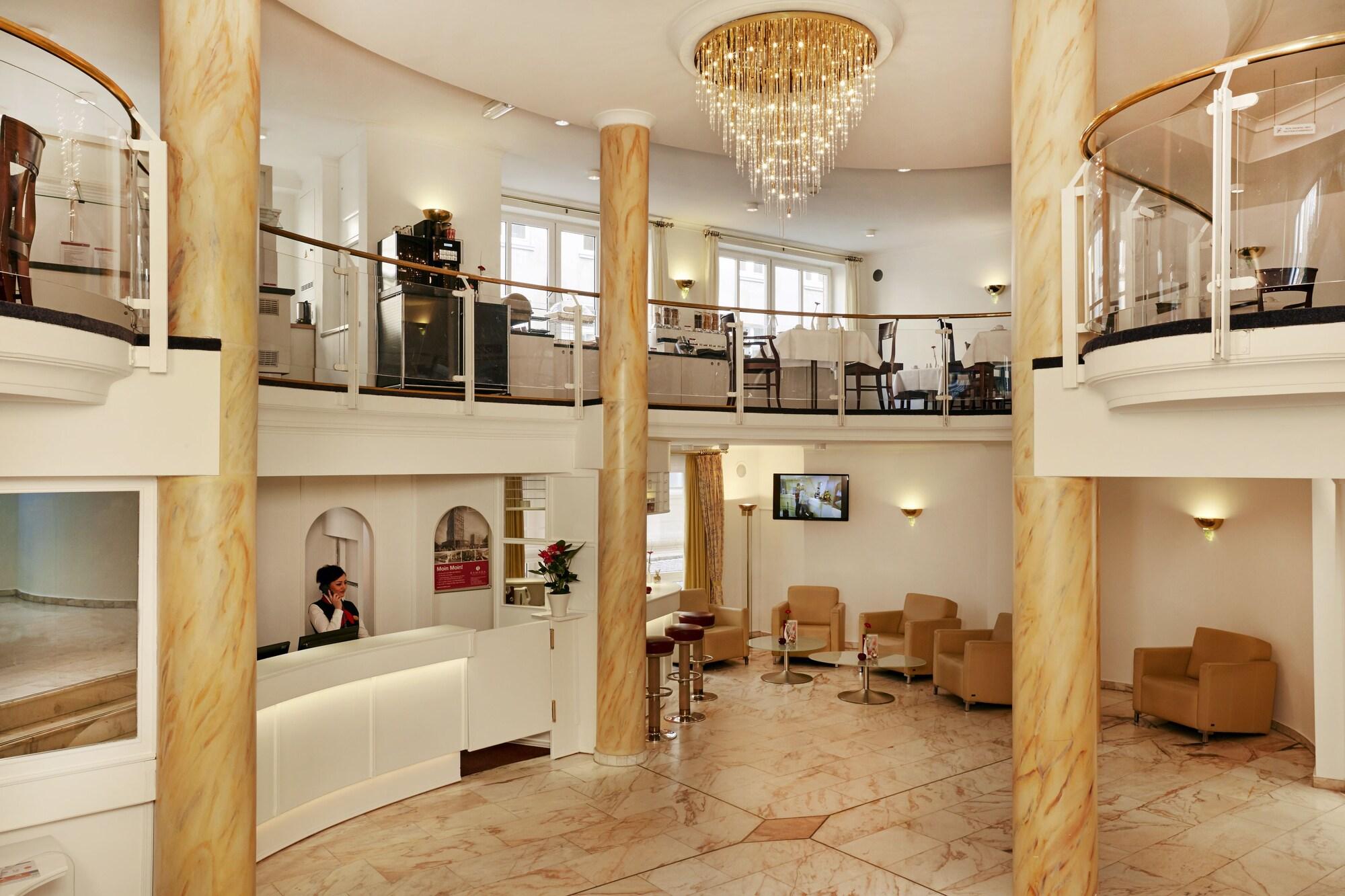 Vista Lobby H+ Hotel Stade Herzog Widukind