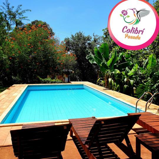 Vista Piscina Posada Colibrí