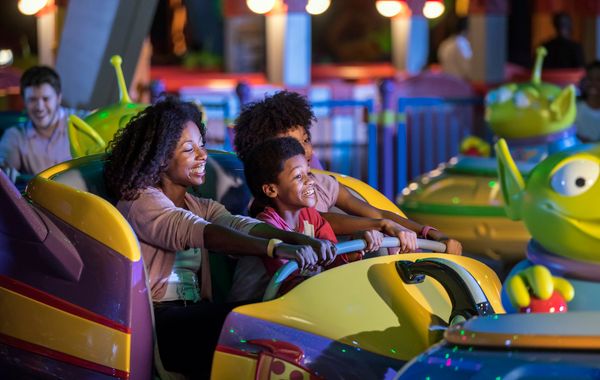 Alien Swirling Saucers