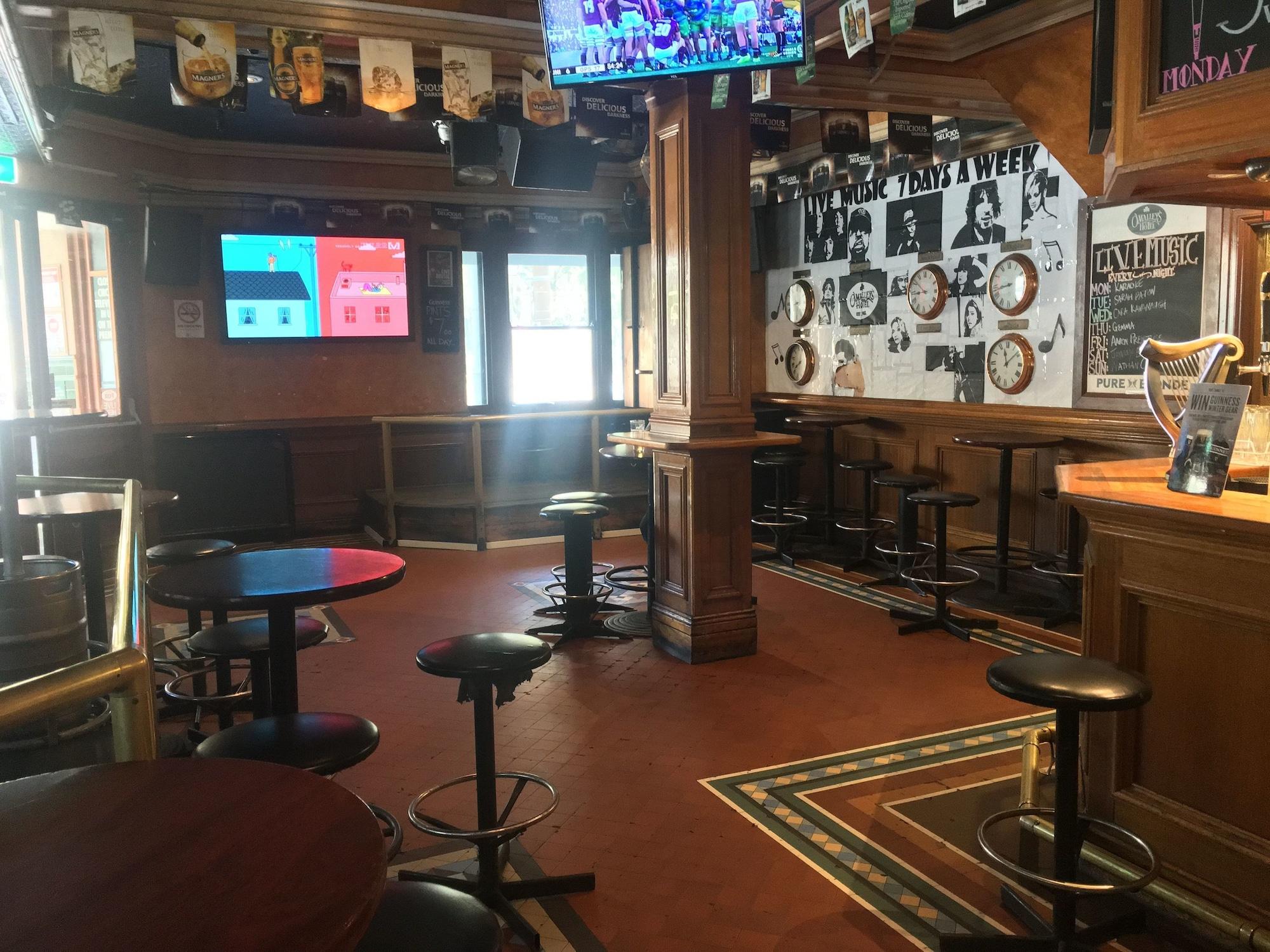 Bar/Salón O'Malley's Hotel