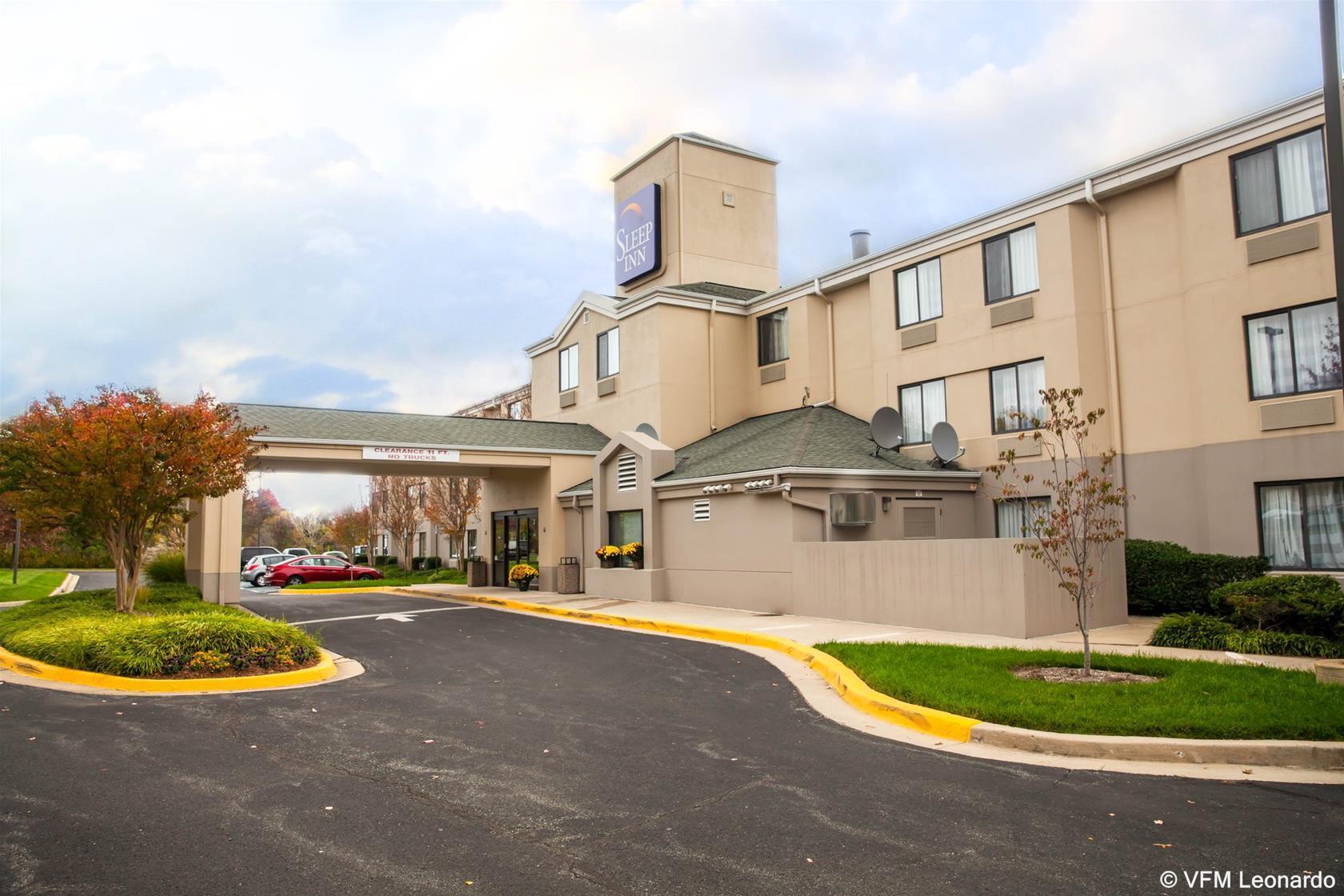 Vista Exterior Sleep Inn Rockville