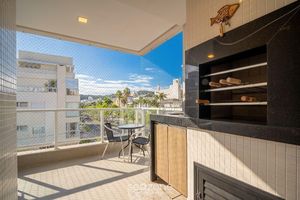 Alquiler Temporario - Apt c/ churrasq. prox. da praia de Jurerê SGA0815
