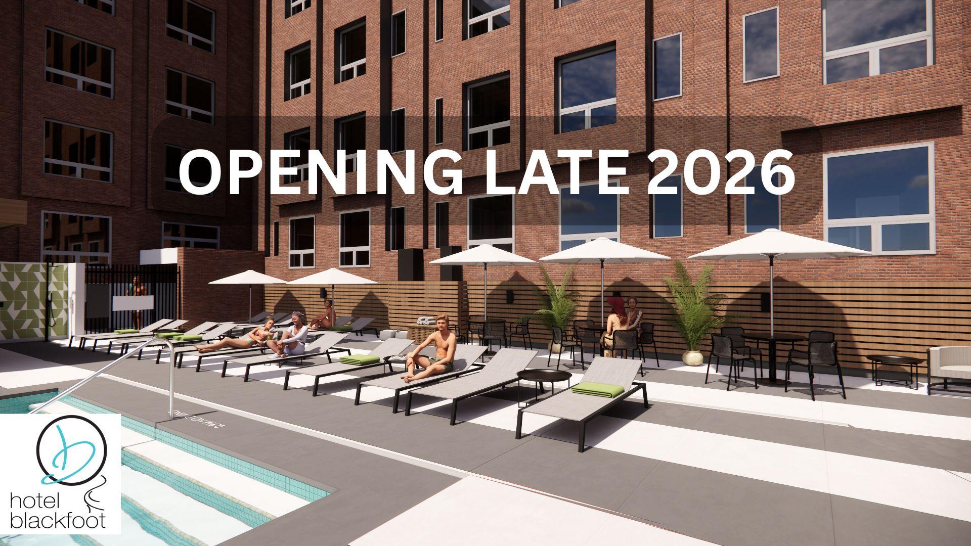 Vista Piscina Hotel Blackfoot