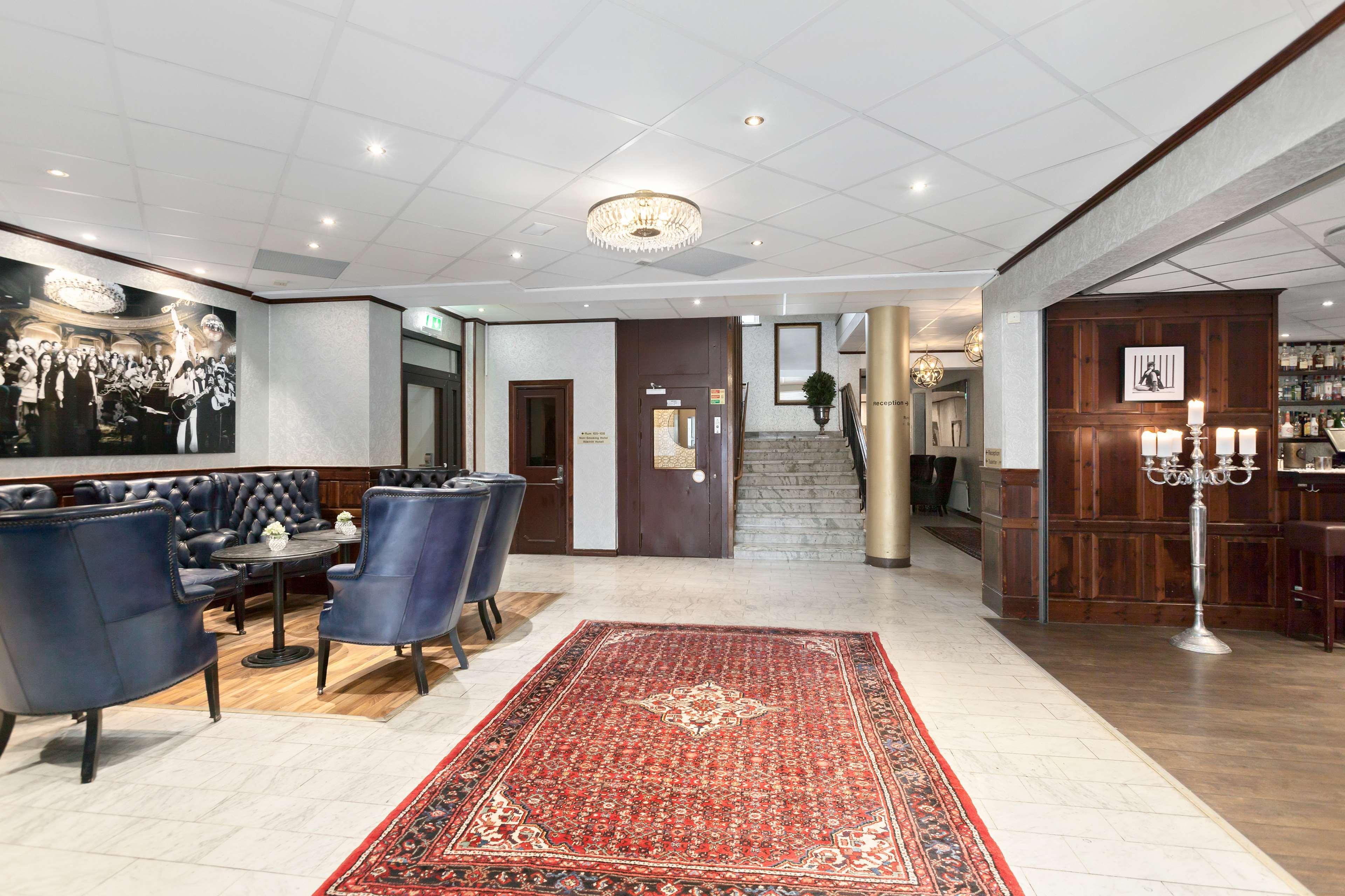 Vista Lobby Best Western Vetlanda Stadshotell