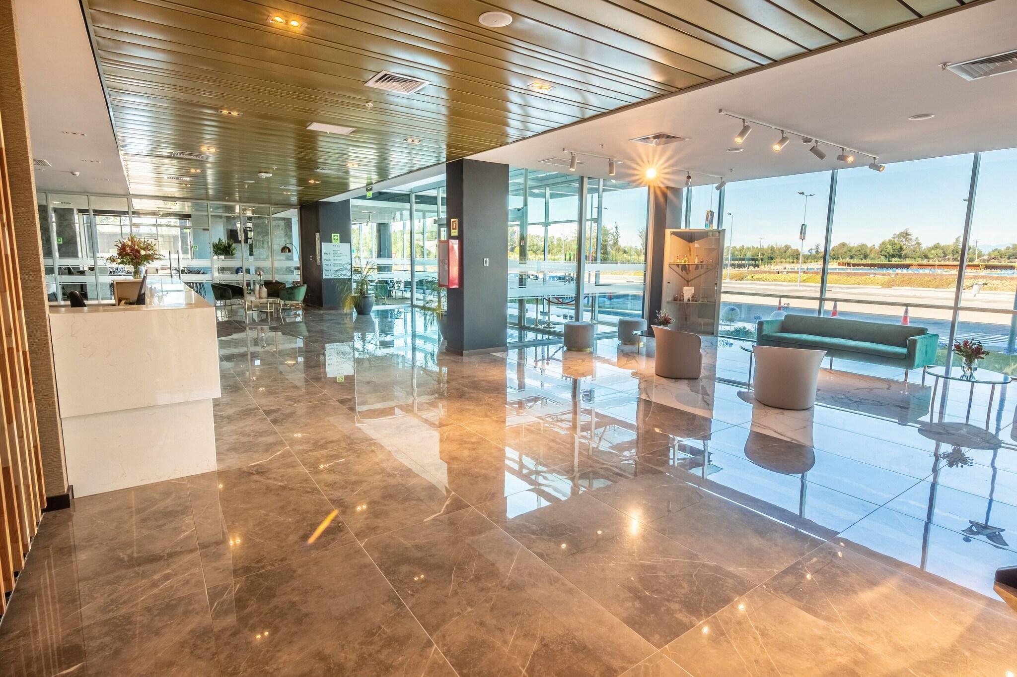 Vista Lobby Mds Hotel Chillan