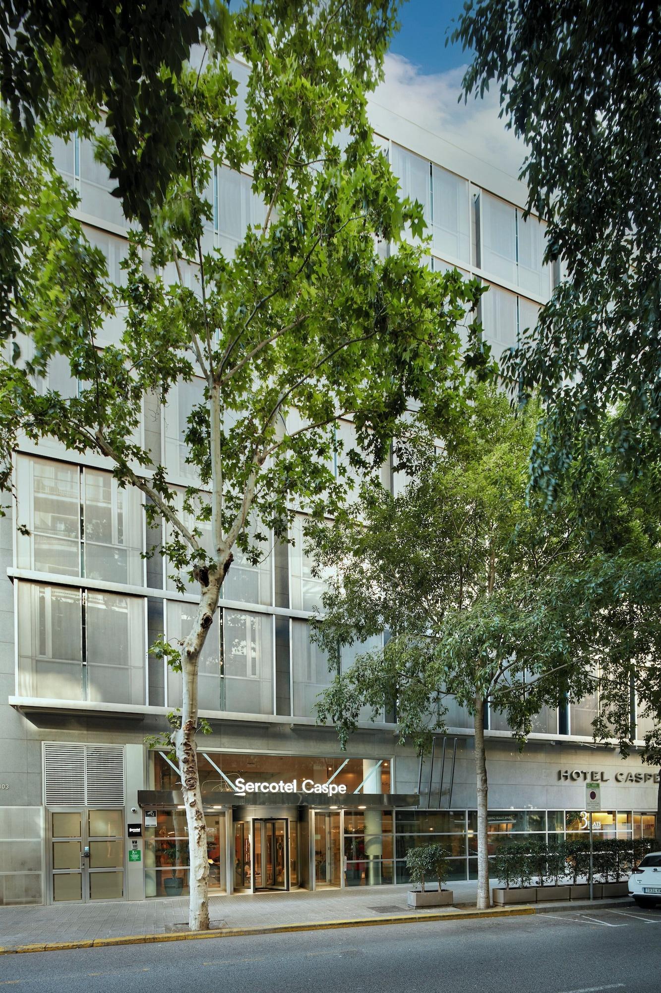 Vista Exterior Sercotel Caspe