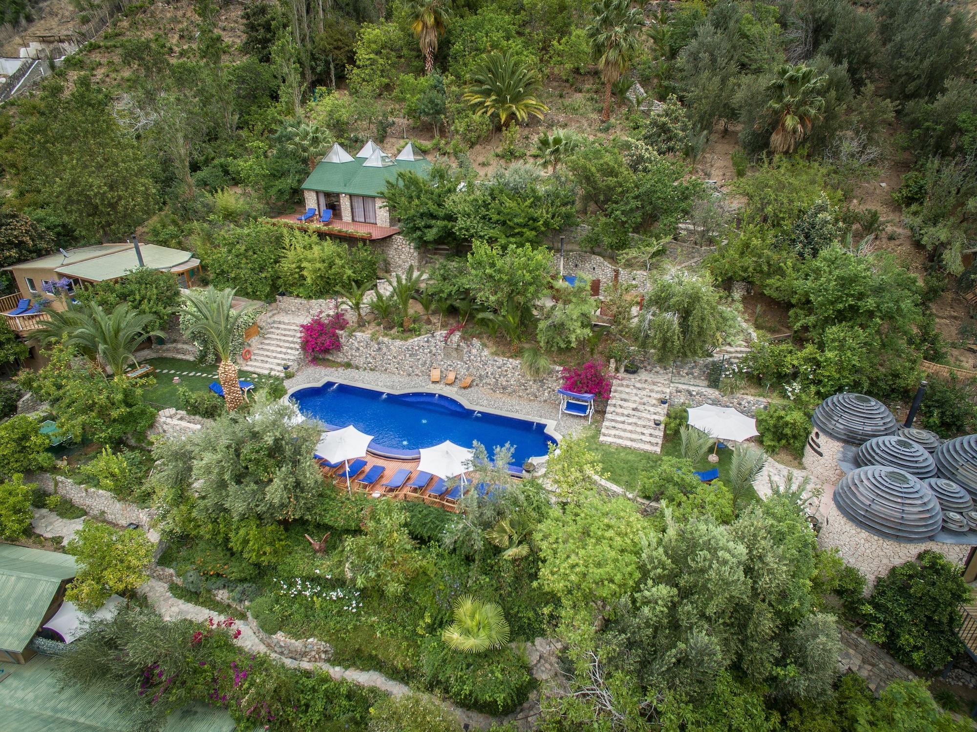 Vista Exterior Cabañas Caballieri