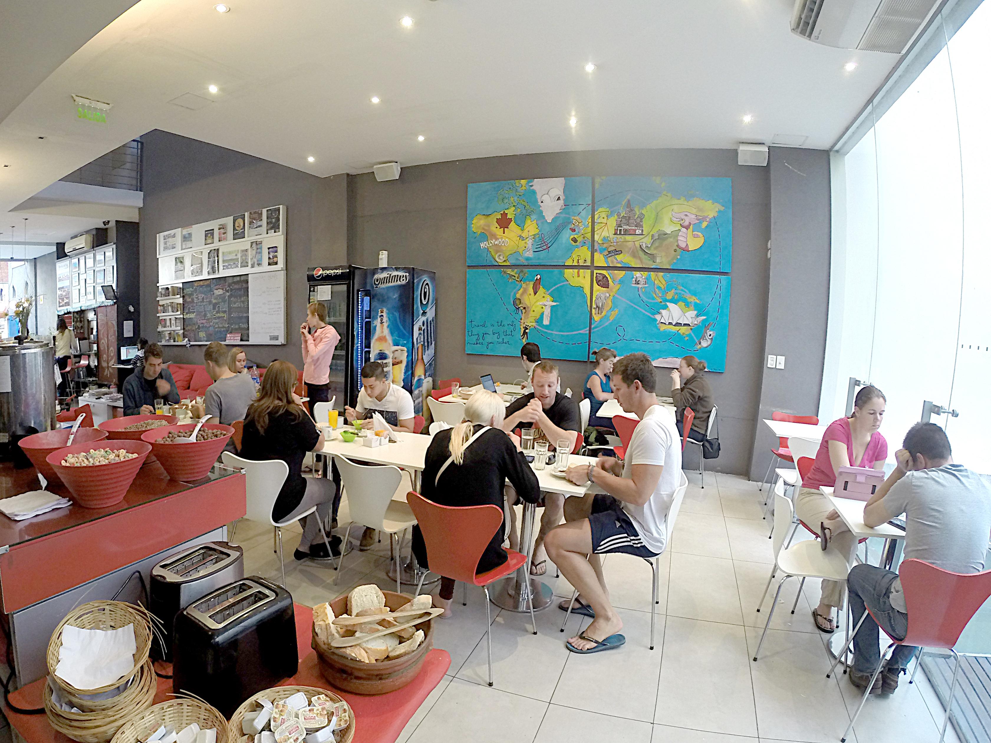 Restaurant America del Sur Hostel Buenos Aires