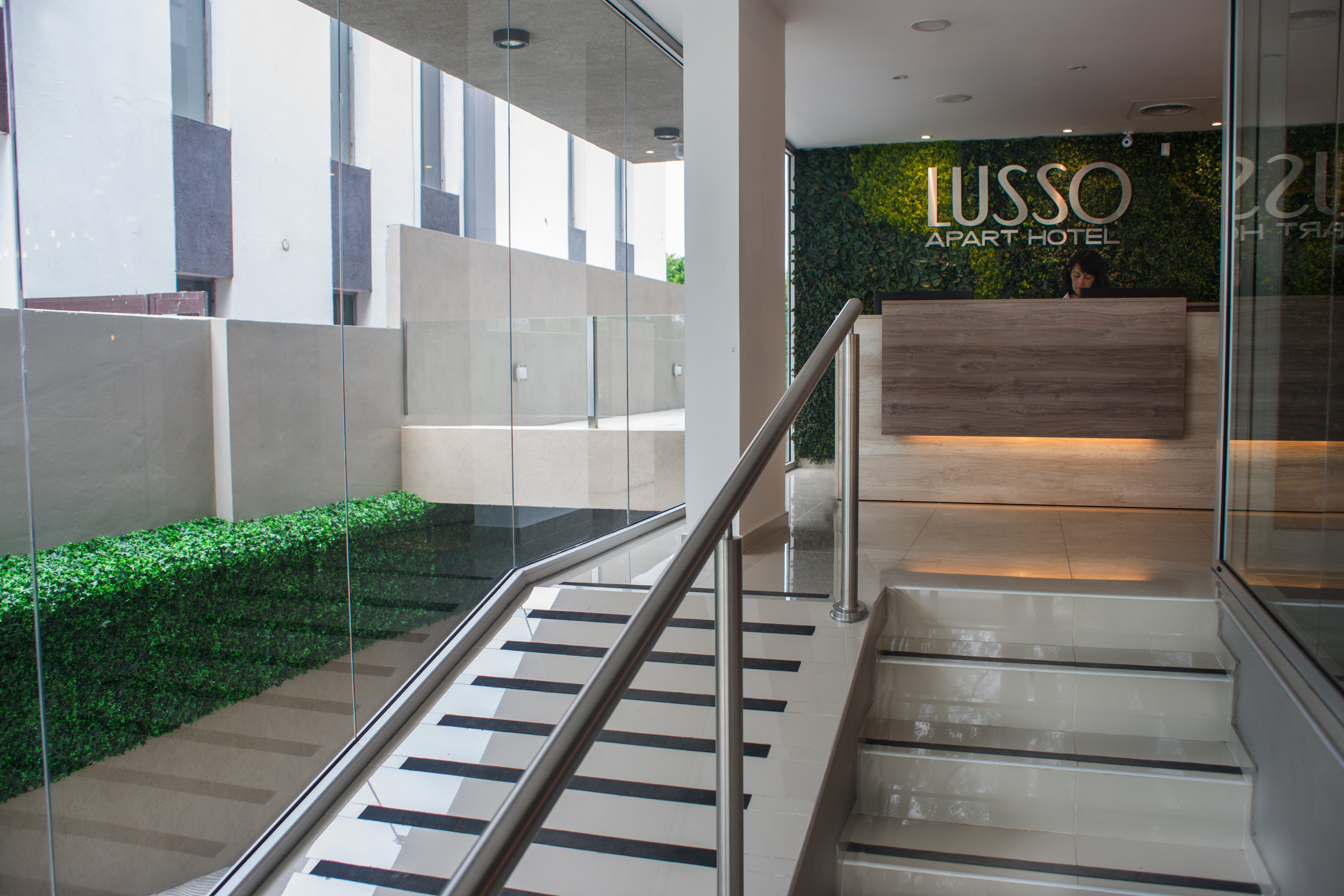 Vista Lobby Lusso Apart Hotel