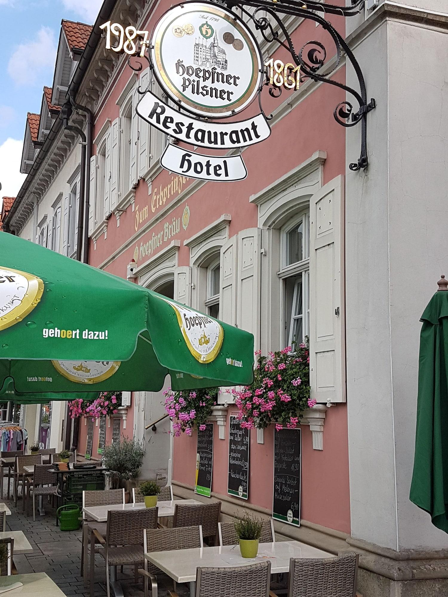 Vista Exterior Hotel Restaurant Erbprinz Walldorf