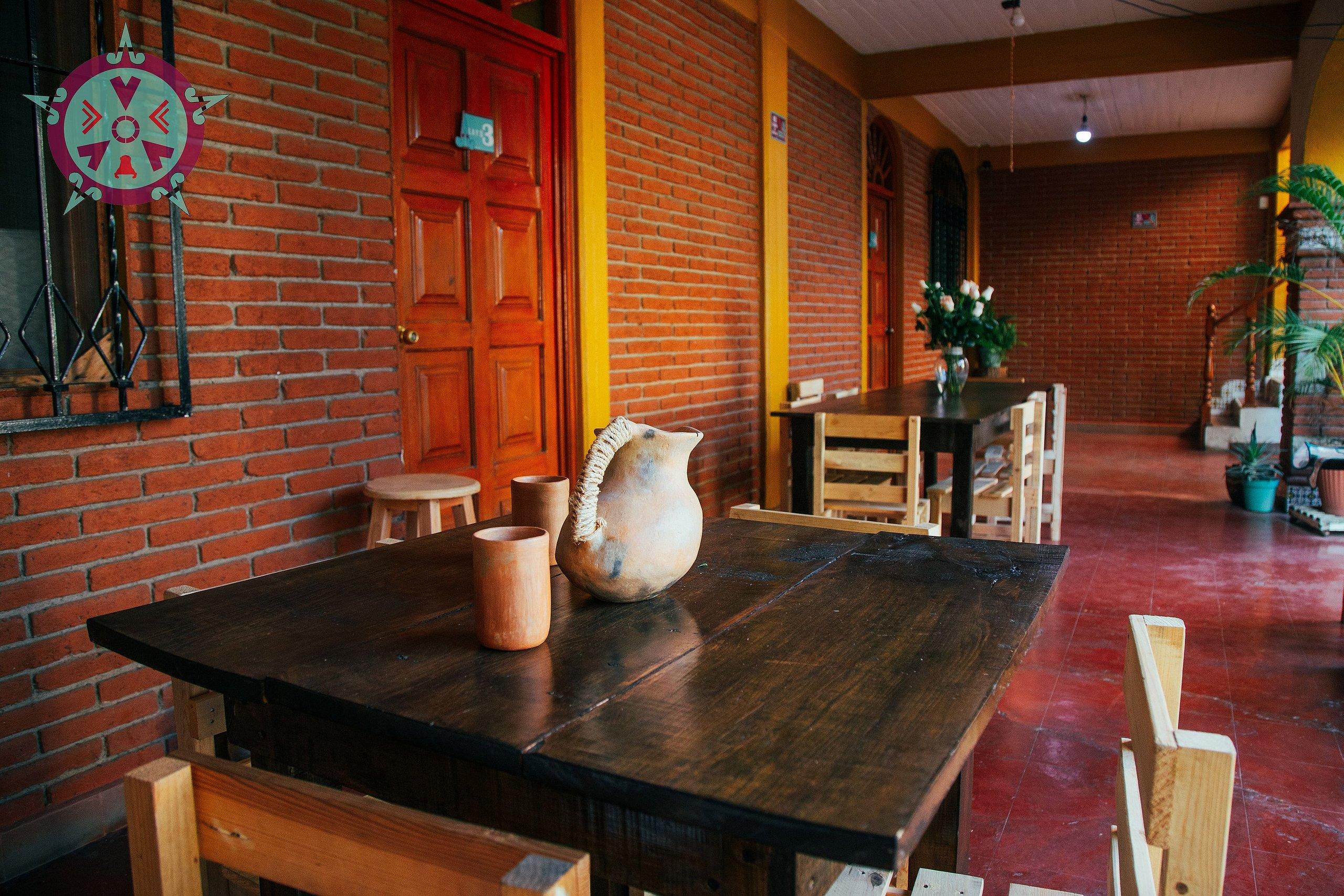 Baño Casa Lua Co-living Oaxaca: Confort, Comunidad y Cultura