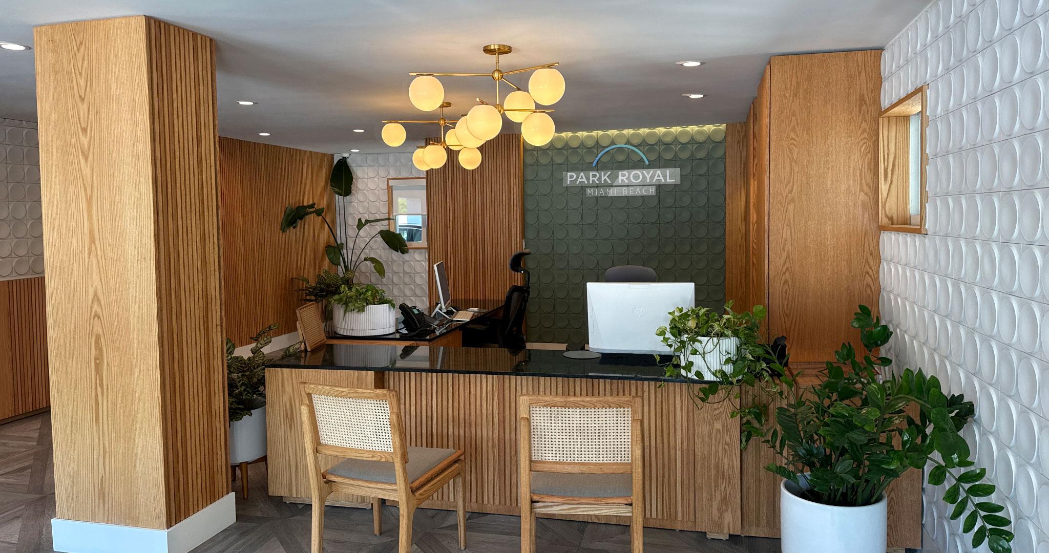 Vista Lobby Park Royal Miami Beach