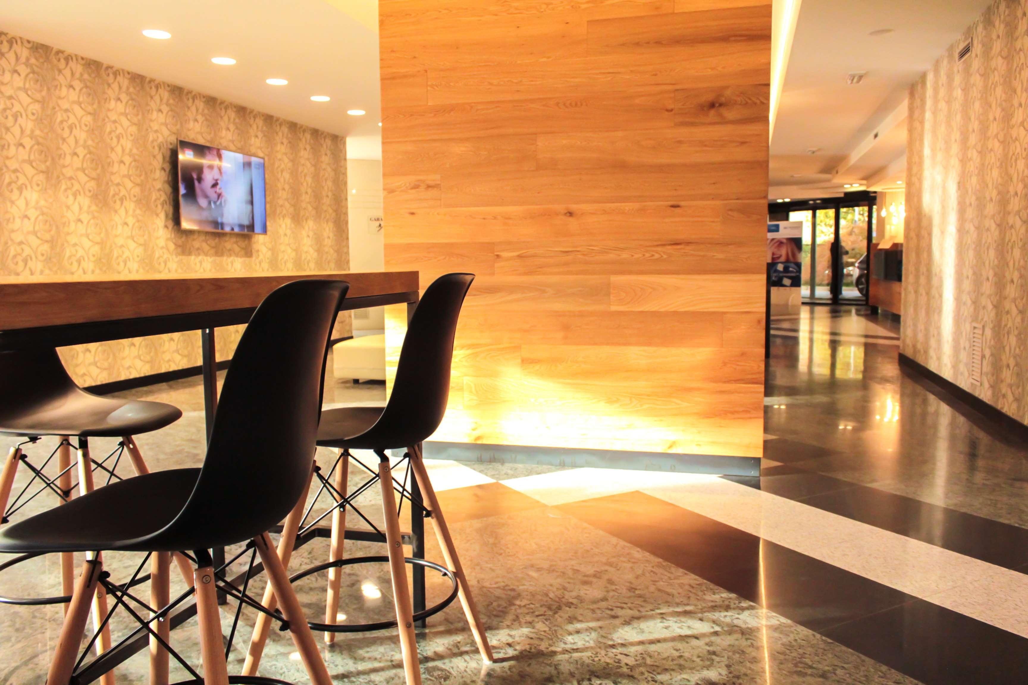 Vista Lobby Best Western Mirage Hotel Fiera