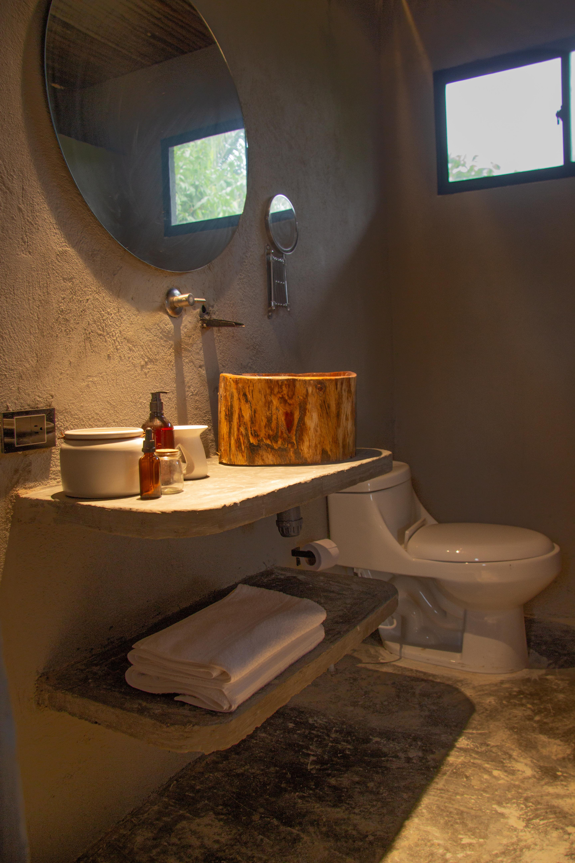 Baño CASA NAKUA TAYRONA
