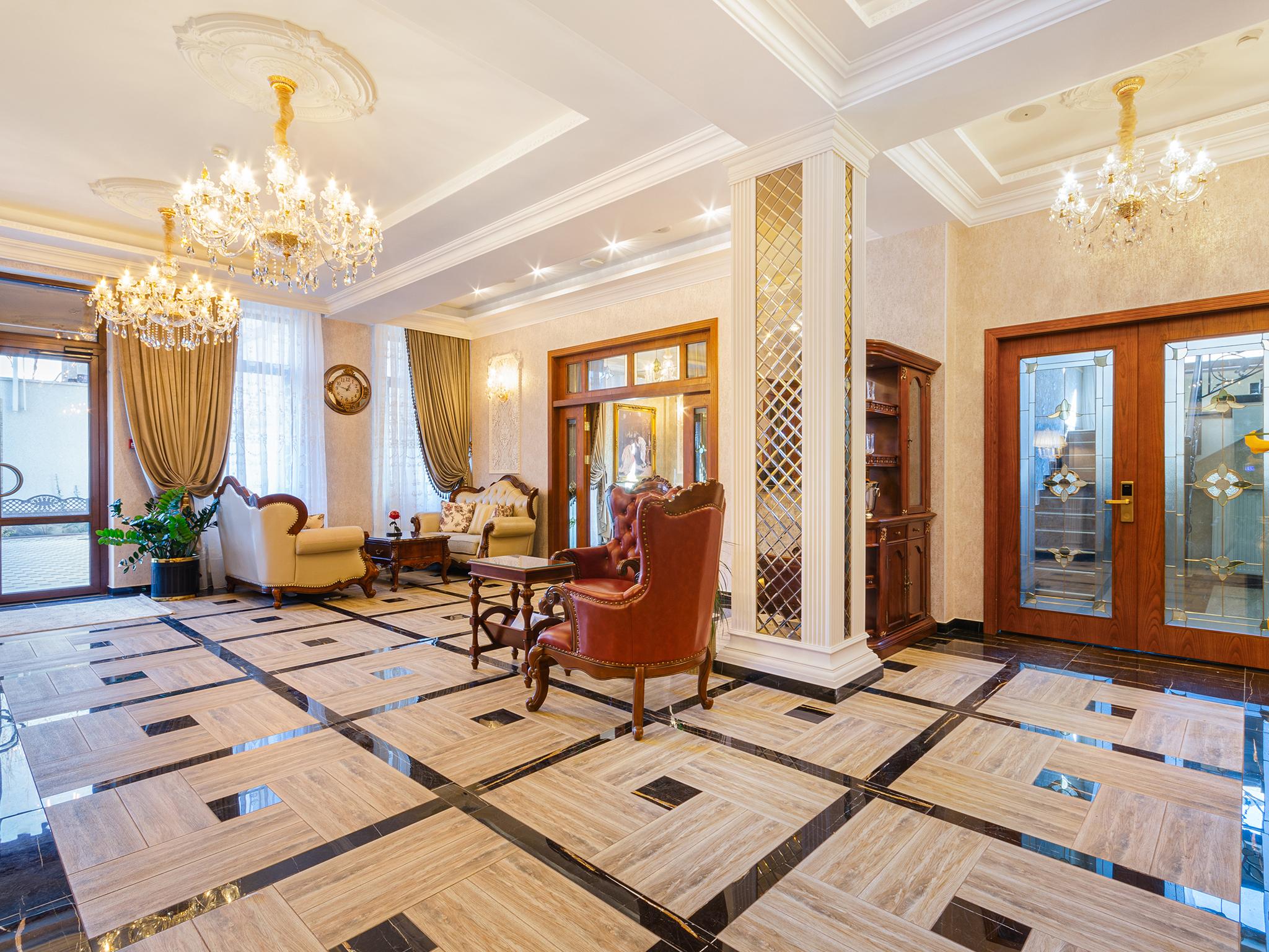 Vista Lobby GREGORY Boutique Hotel Chisinau