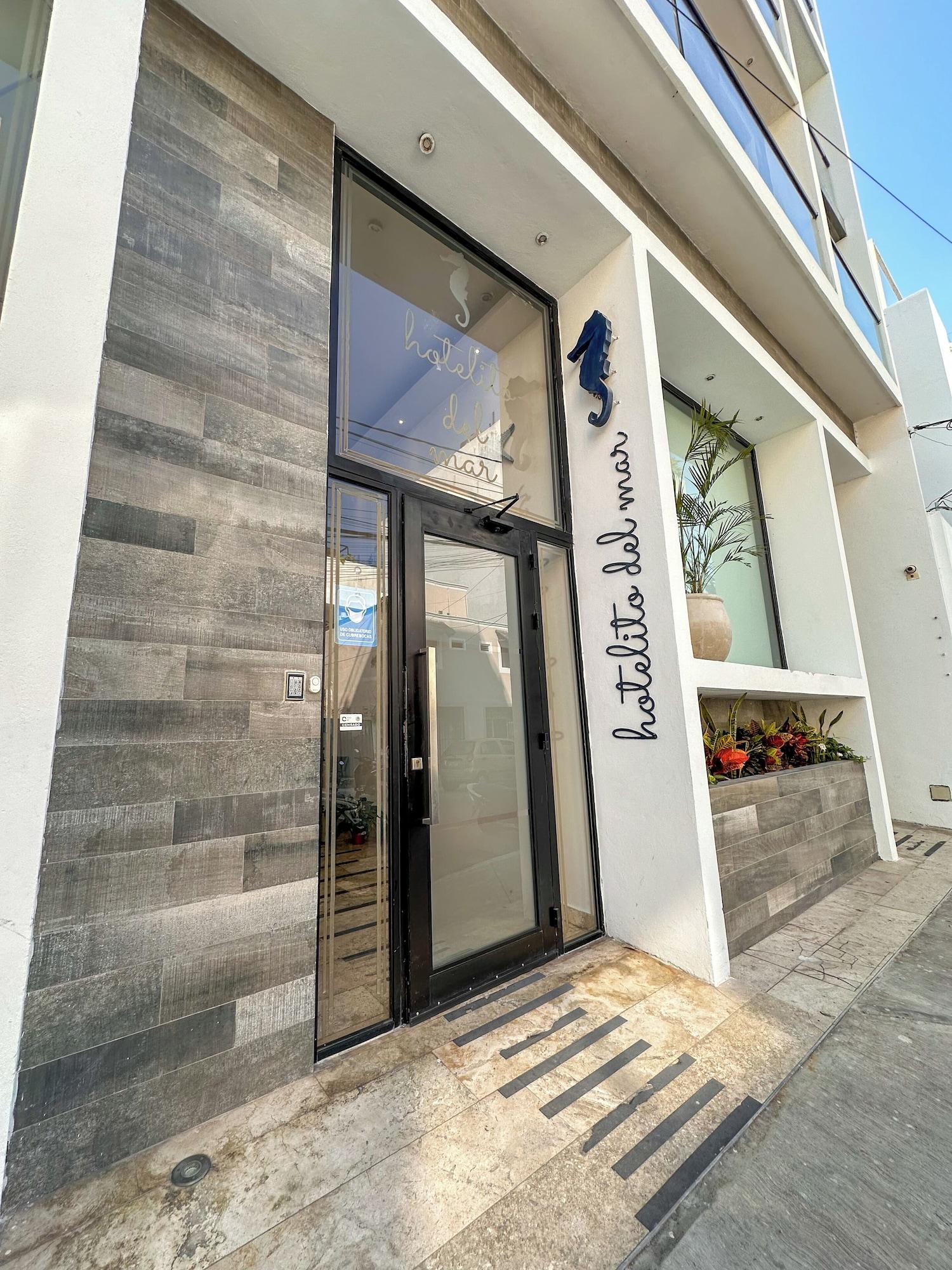 Vista Exterior Hotelito del Mar