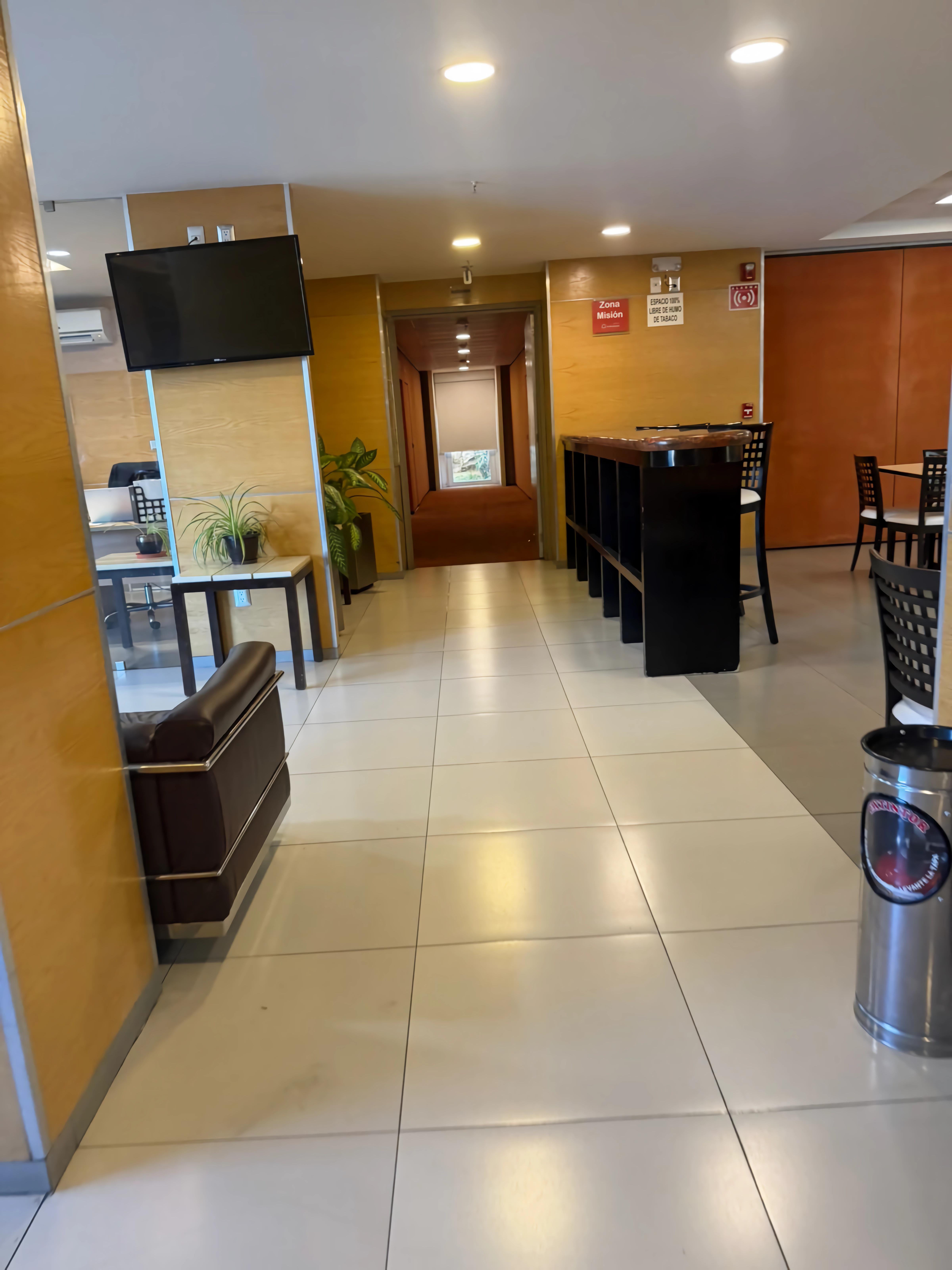 Zona de estar Hotel VM Express Querétaro