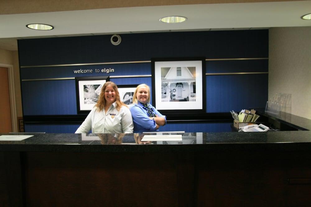 Vista Lobby Hampton Inn Chicago Elgin I 90