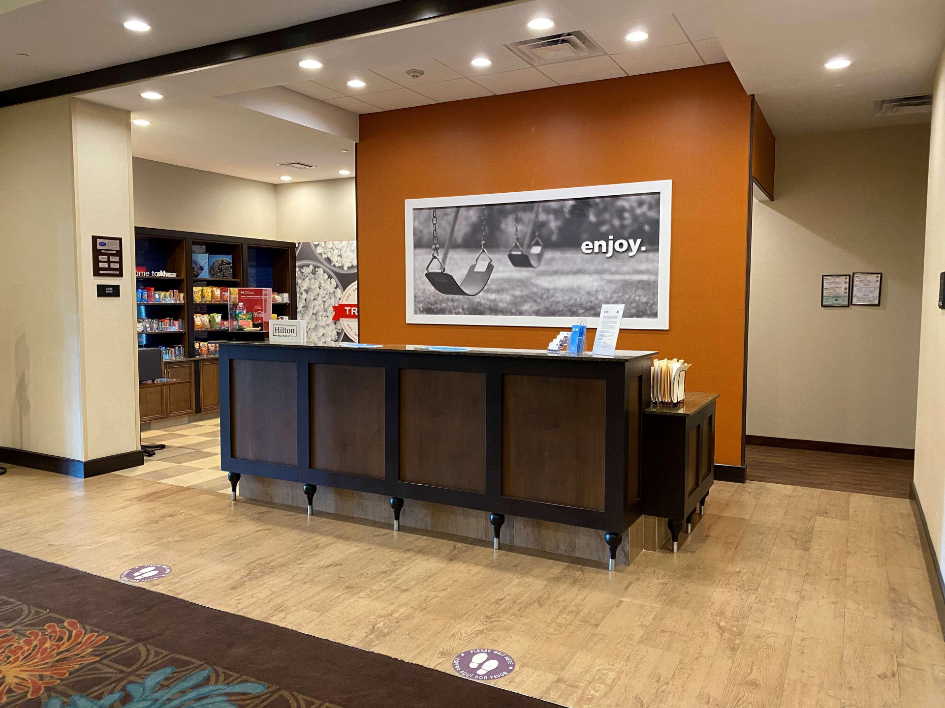 Vista Lobby Hampton Inn & Suites Tampa Northwest/Oldsmar
