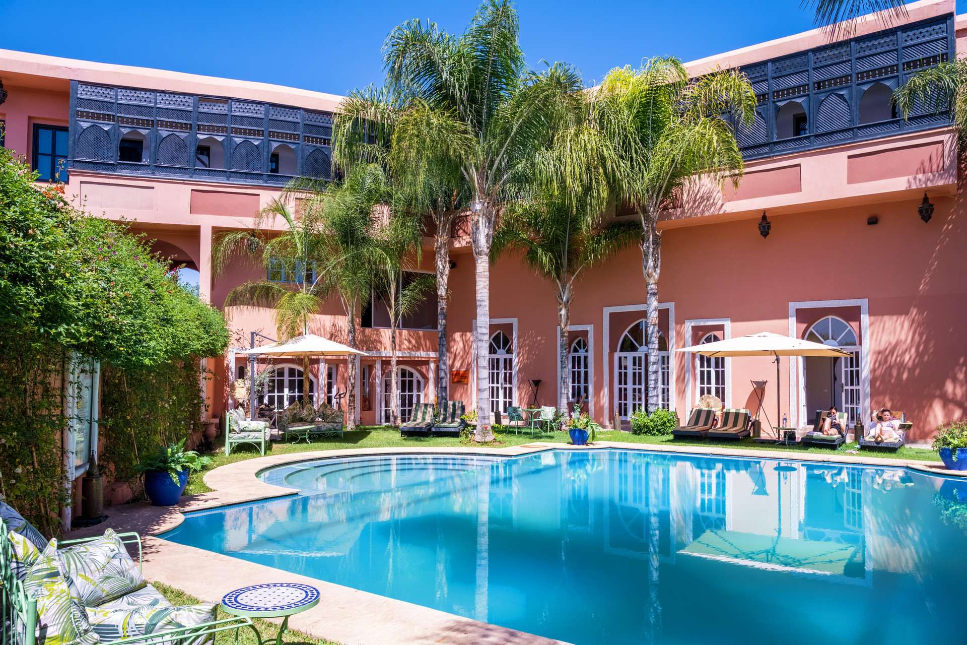 Vista Piscina Albakech House Boutique Hotel and Spa
